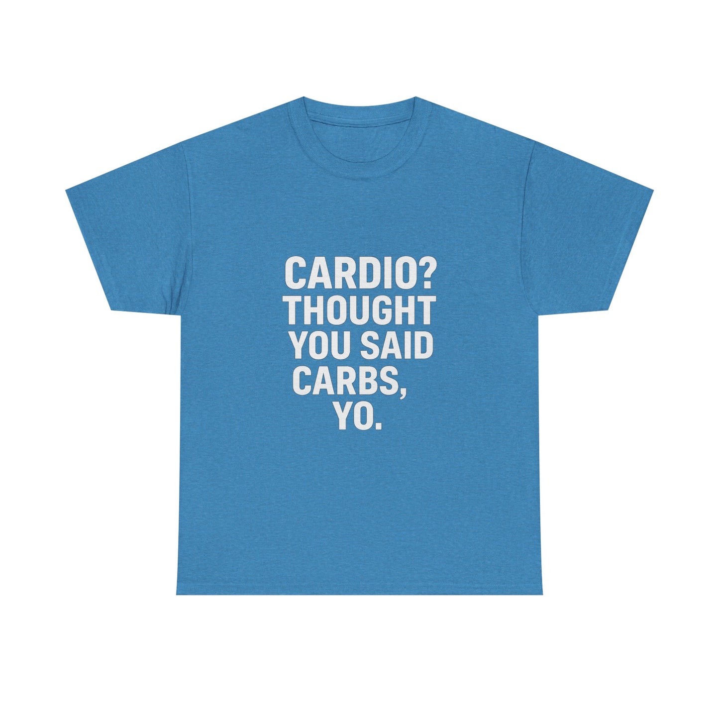 Carbs, Yo – The Cardio Confusion Tee