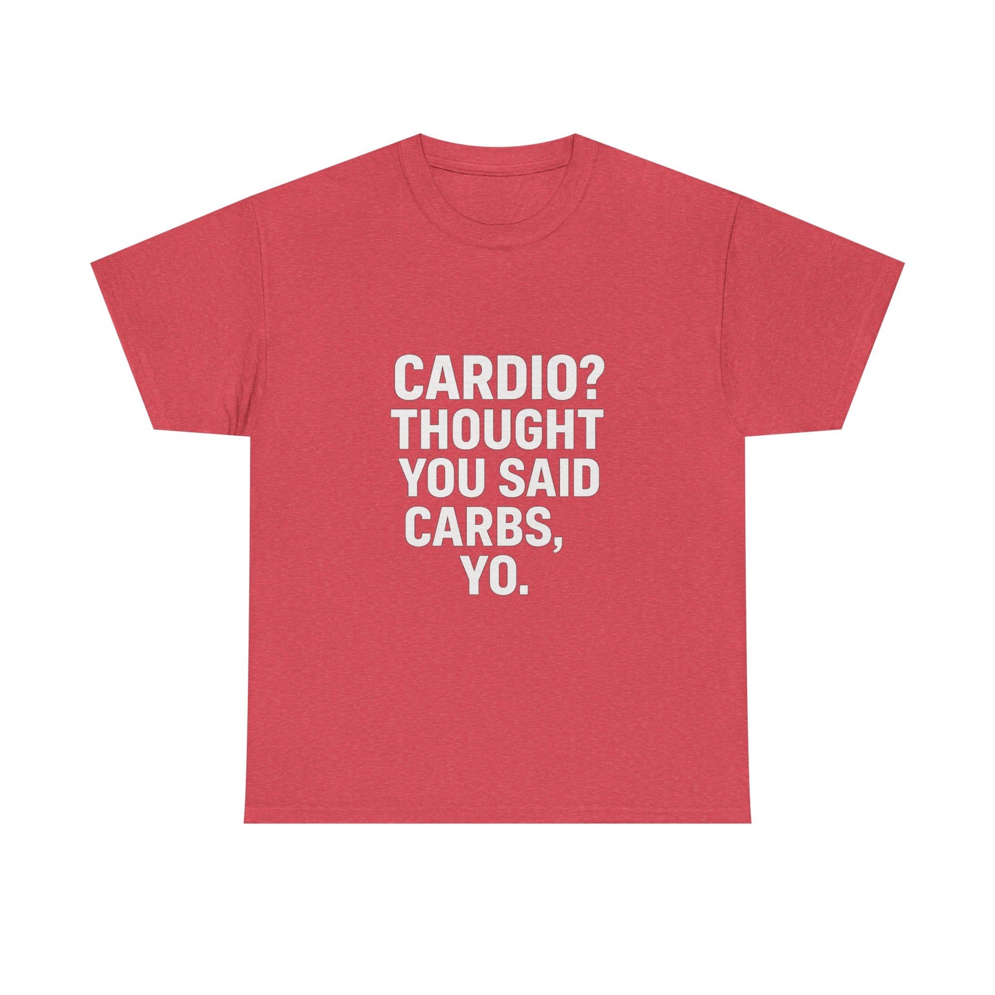 Carbs, Yo – The Cardio Confusion Tee