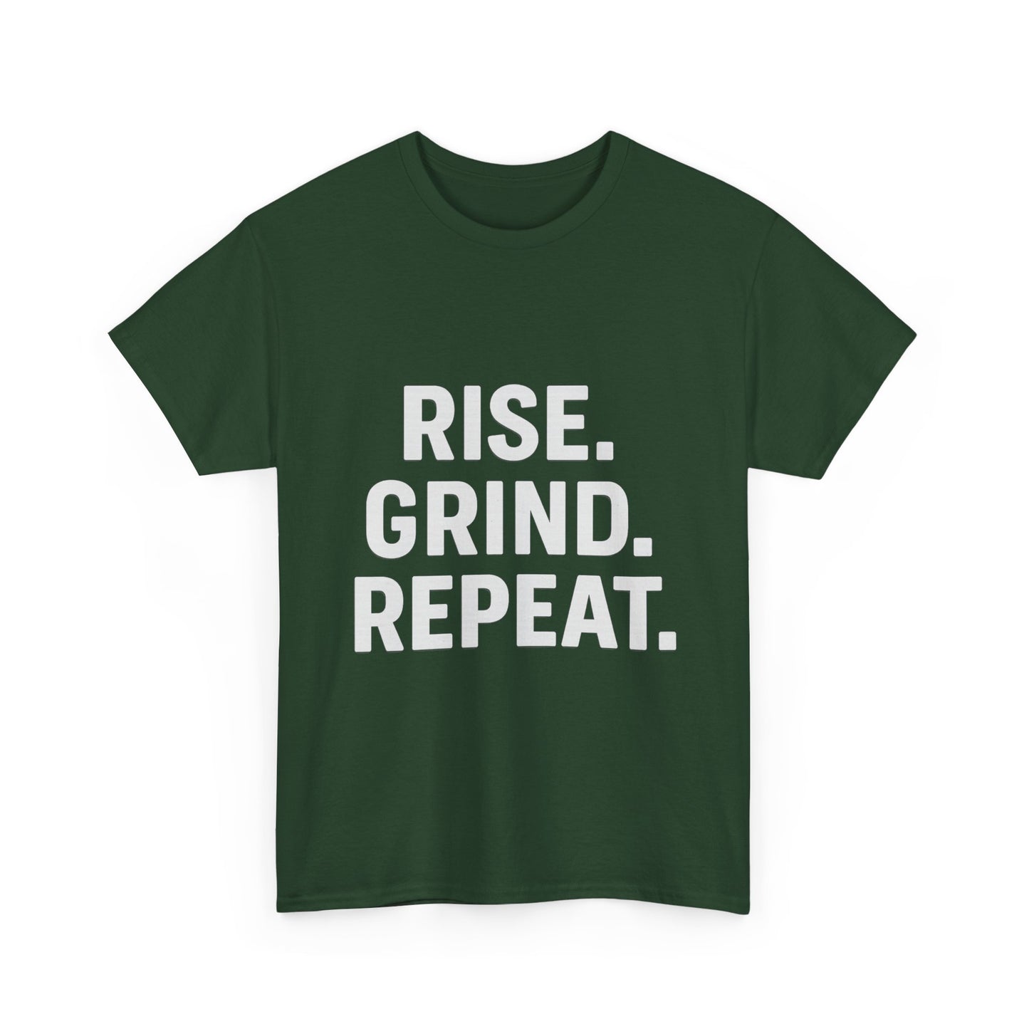 Rise. Grind. Repeat. – Daily Routine Champion Tee