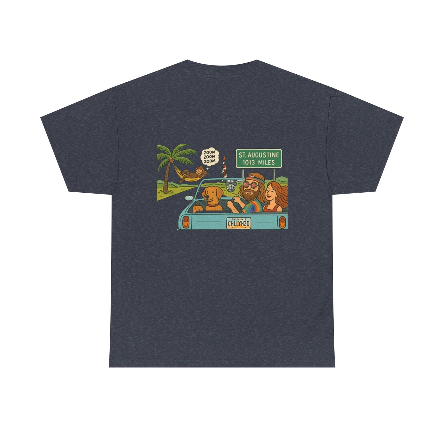 Zoom Zoom Zoom to St. Augustine – Panic Roadtrip Vibes Shirt