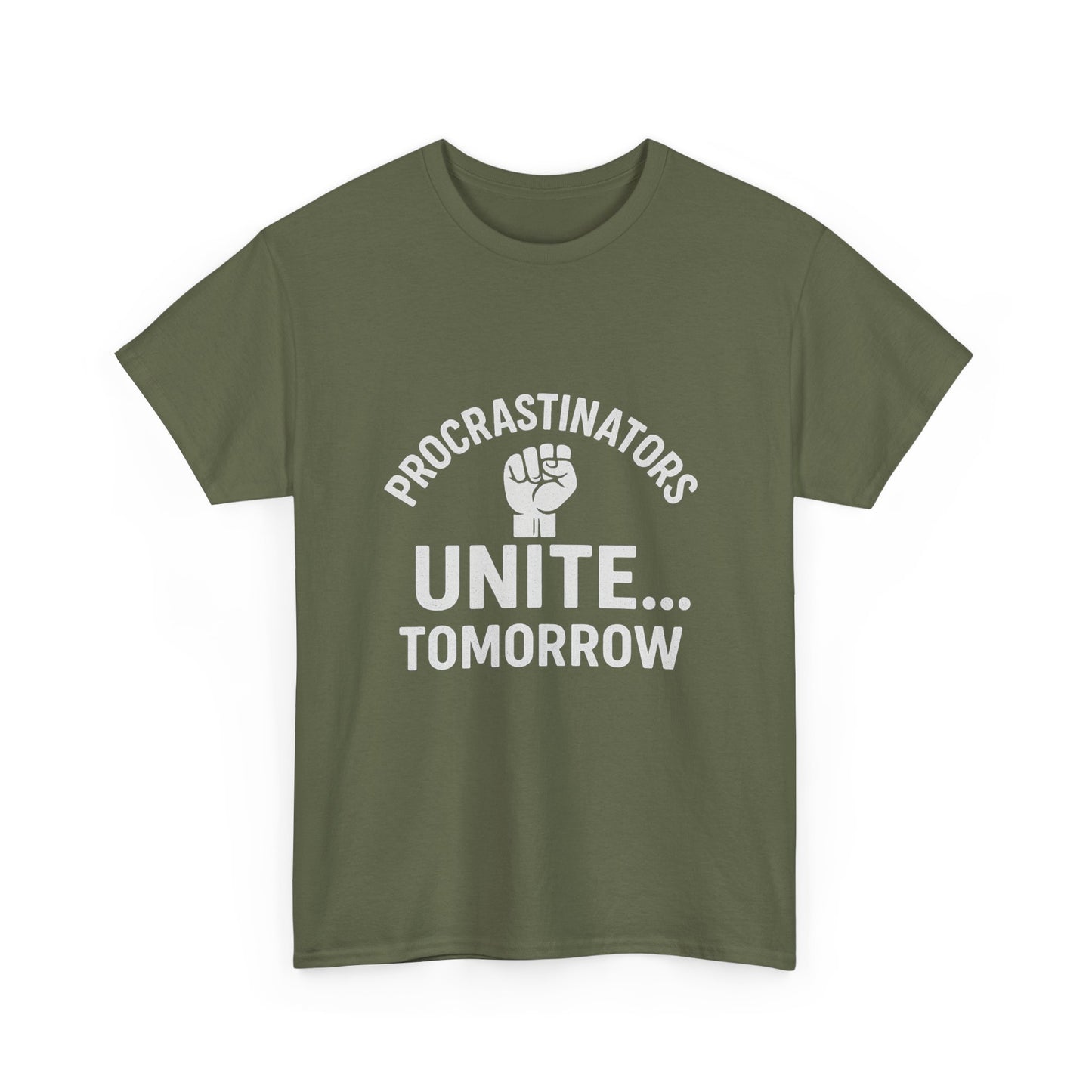 Procrastinators Unite… Tomorrow – Master of Delay Tee