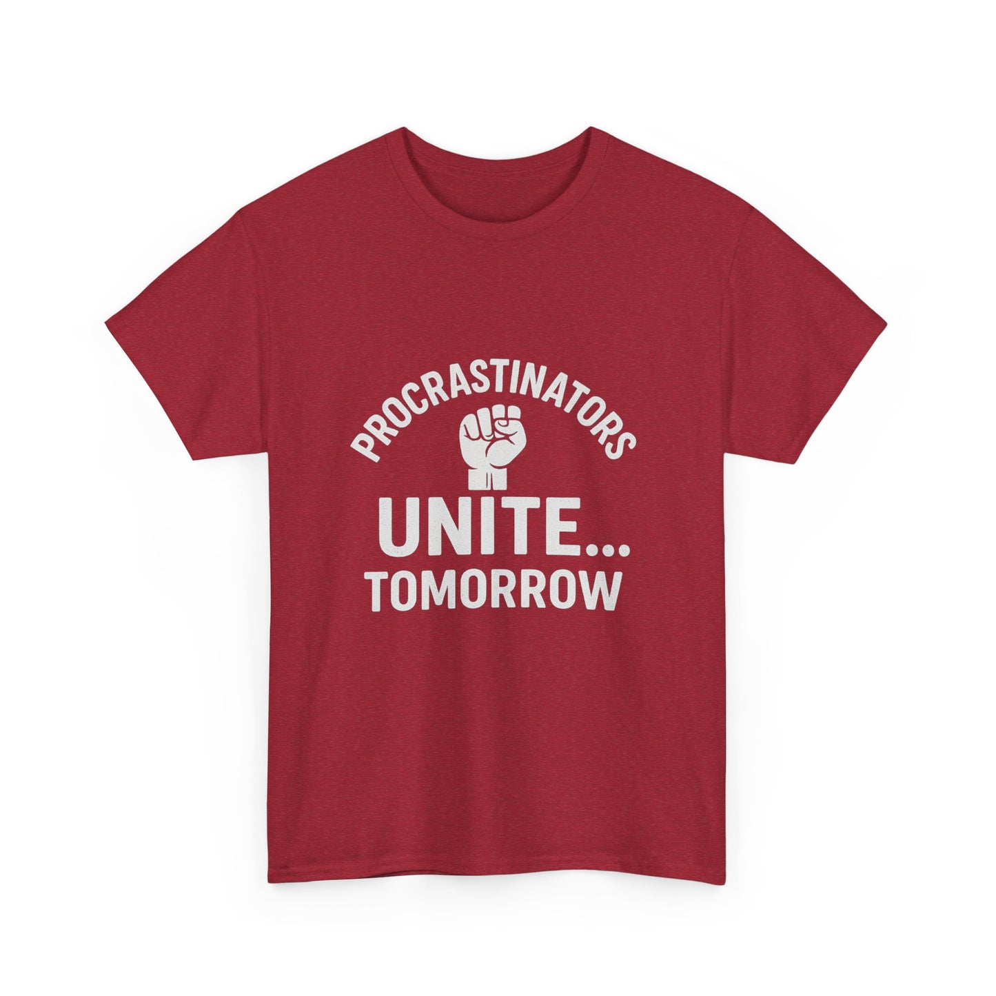 Procrastinators Unite… Tomorrow – Master of Delay Tee