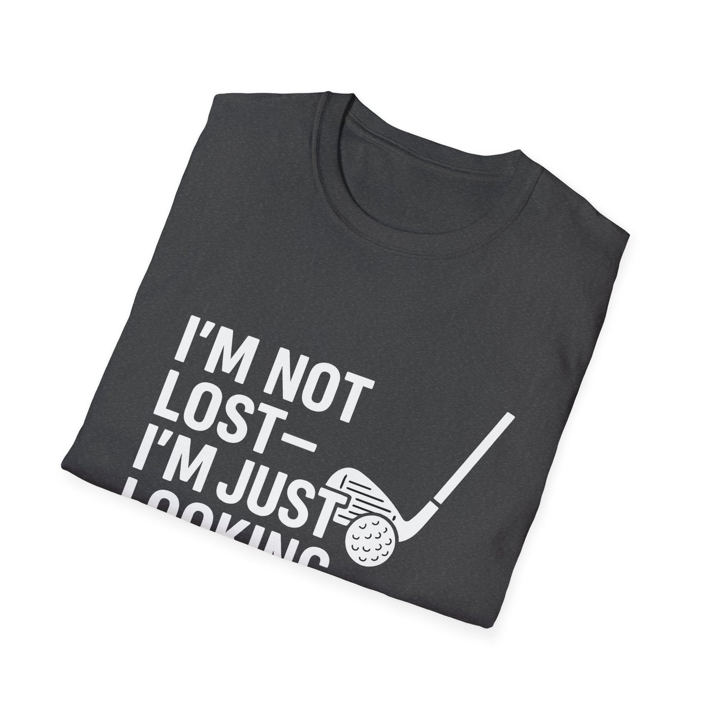 Funny Golf T-Shirt, Perfect for Golf Lovers, Ideal Gift for Dad, Unique Sports Tee, Humorous Father's Day Present, Casual Wear