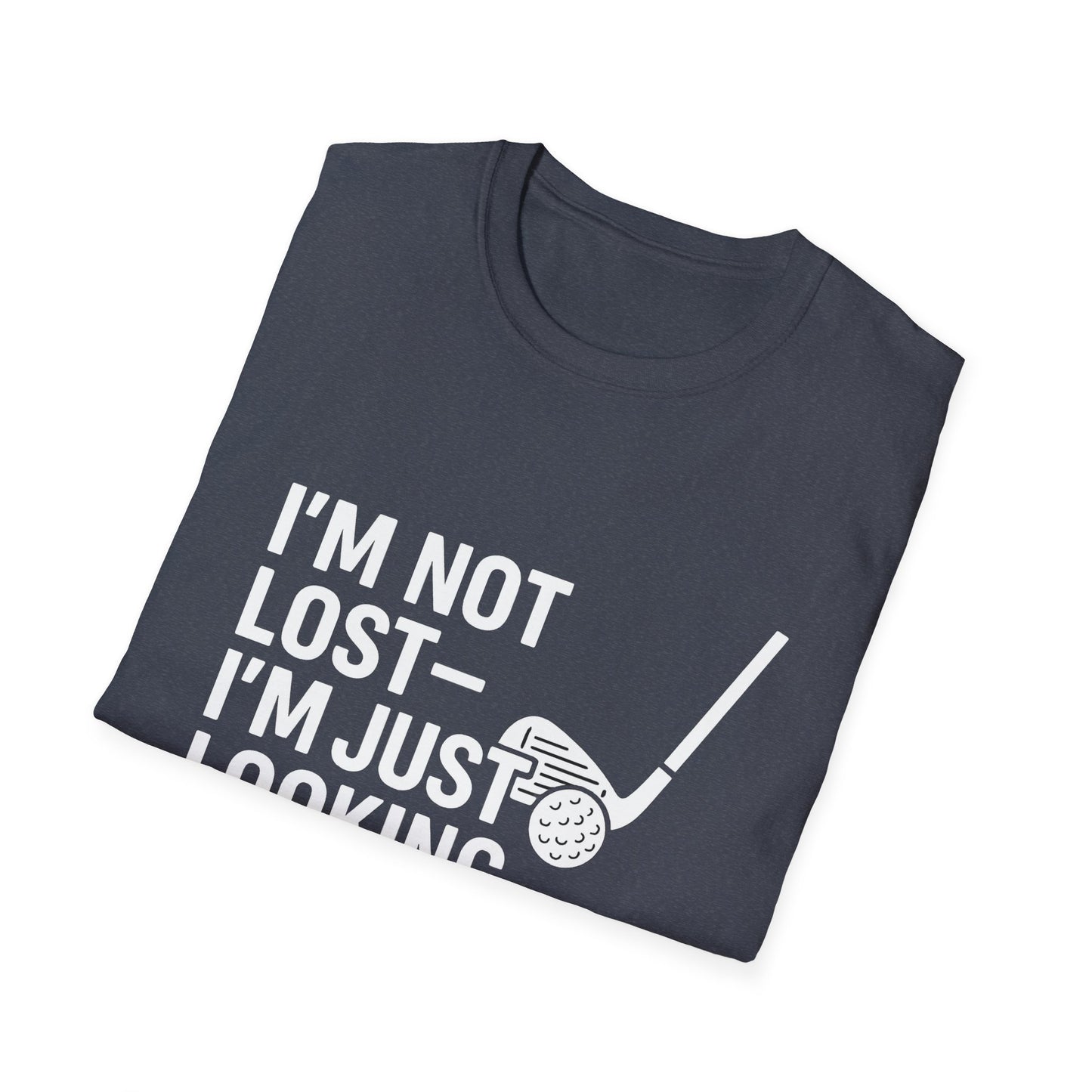 Funny Golf T-Shirt, Perfect for Golf Lovers, Ideal Gift for Dad, Unique Sports Tee, Humorous Father's Day Present, Casual Wear