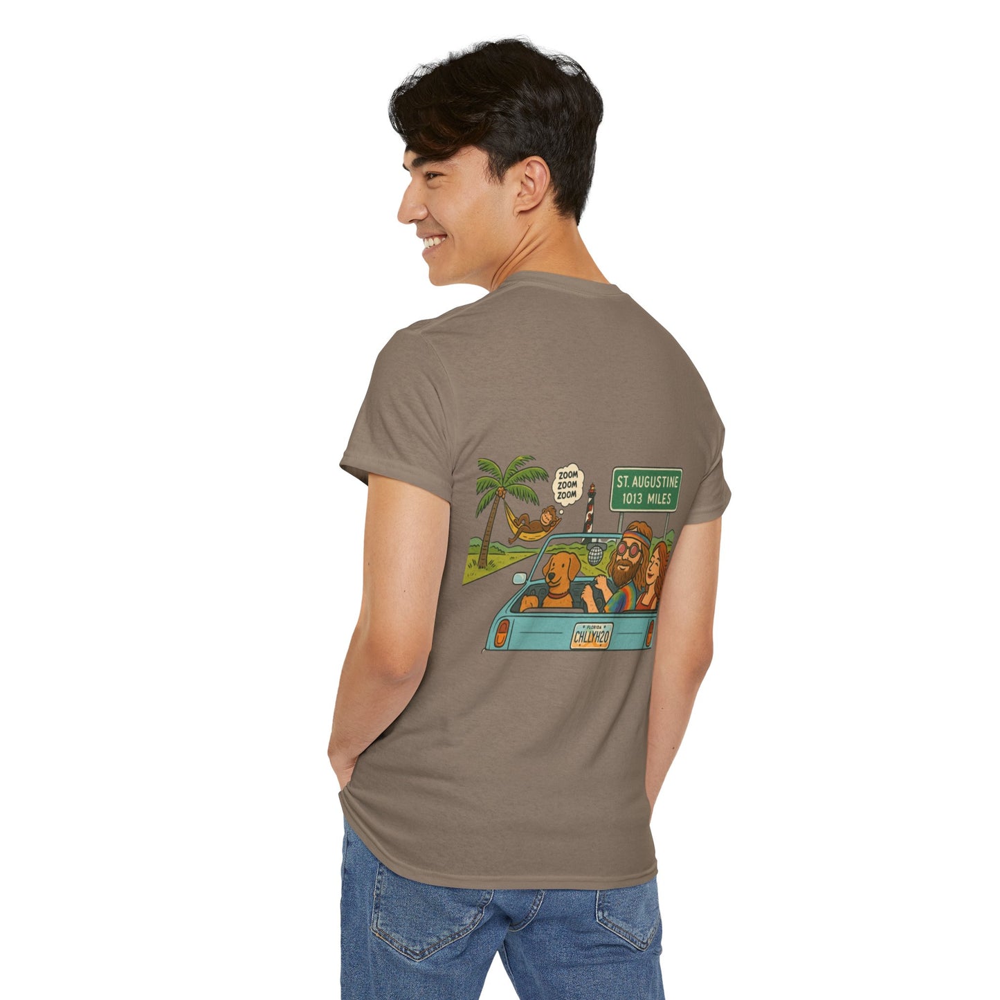 Zoom Zoom Zoom to St. Augustine – Panic Roadtrip Vibes Shirt