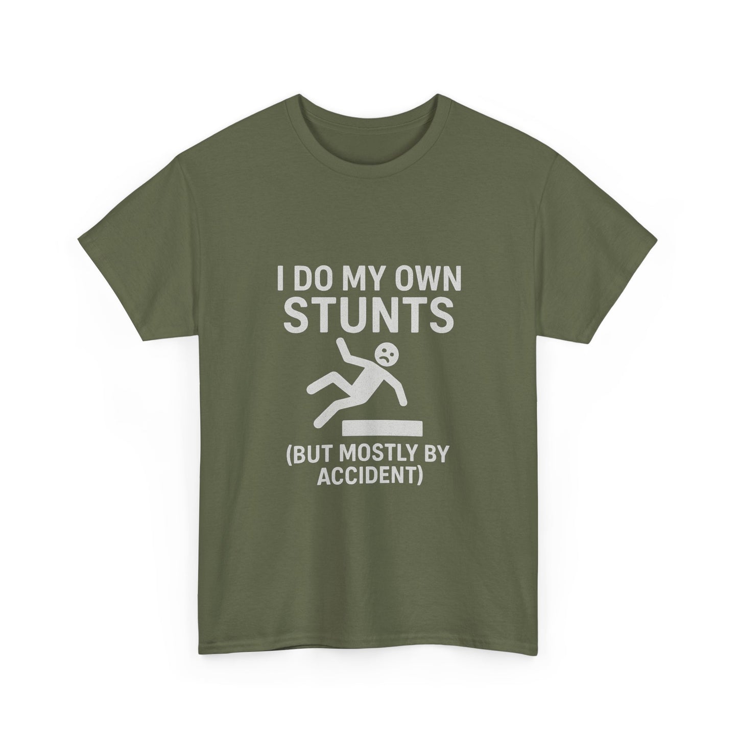 I Do My Own Stunts (But Mostly by Accident) – Accidental Athlete Tee