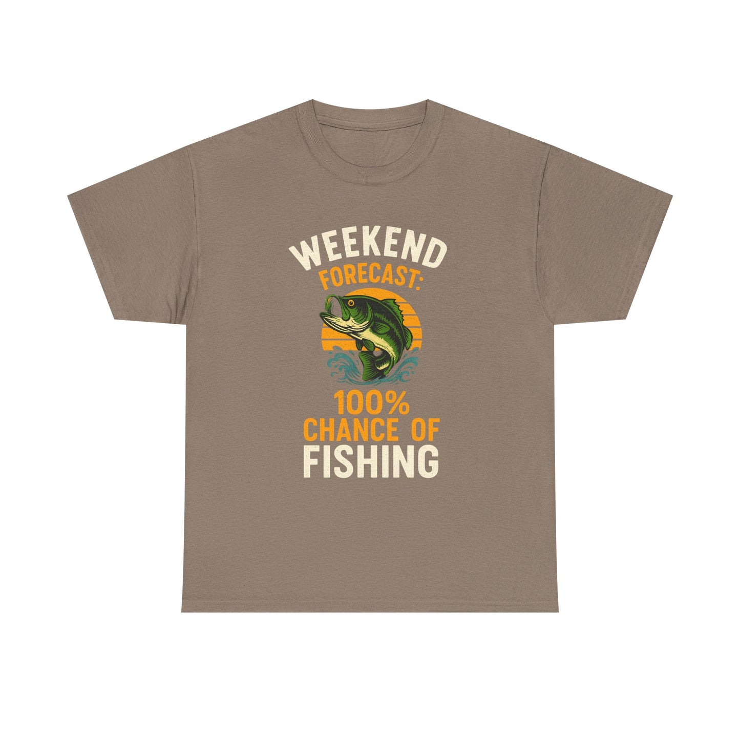 Weekend Forecast: 100% Chance of Fishing – Weatherproof Weekend Tee