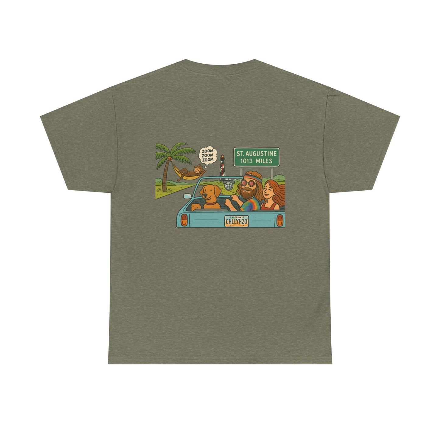 Zoom Zoom Zoom to St. Augustine – Panic Roadtrip Vibes Shirt