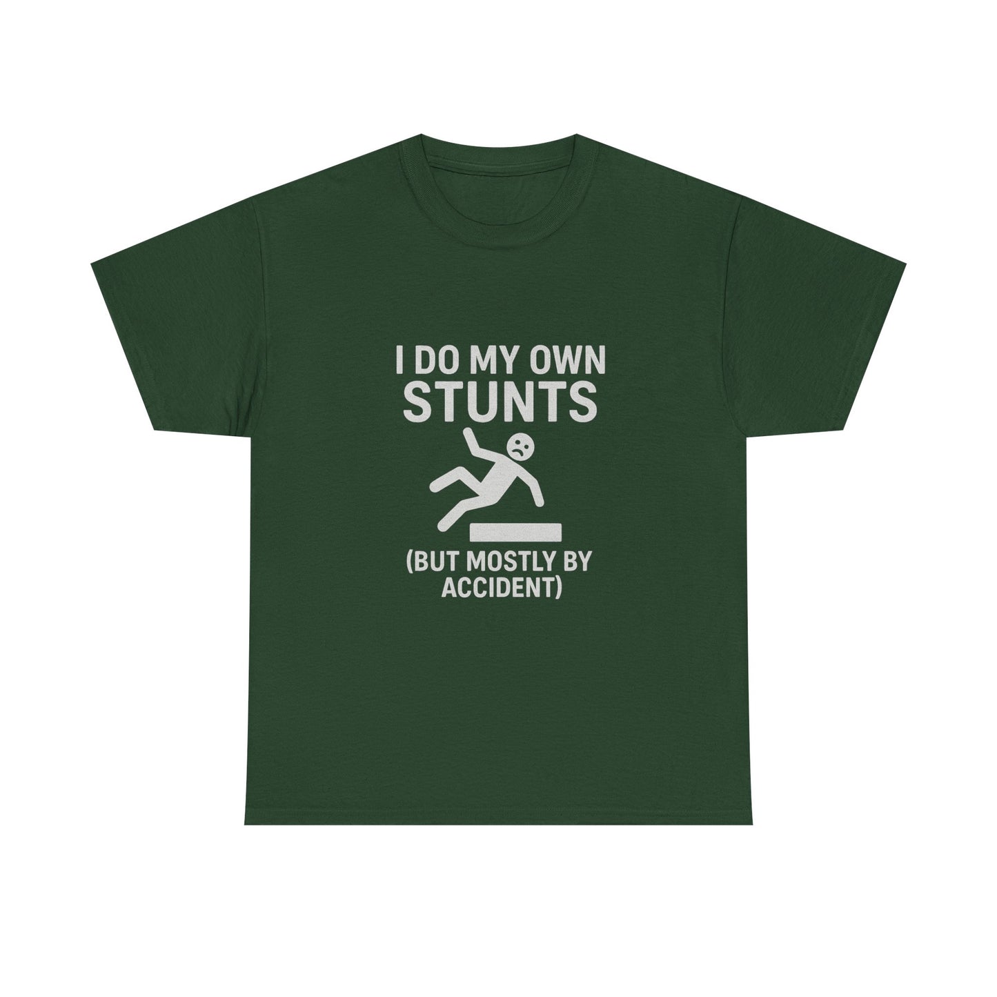I Do My Own Stunts (But Mostly by Accident) – Accidental Athlete Tee