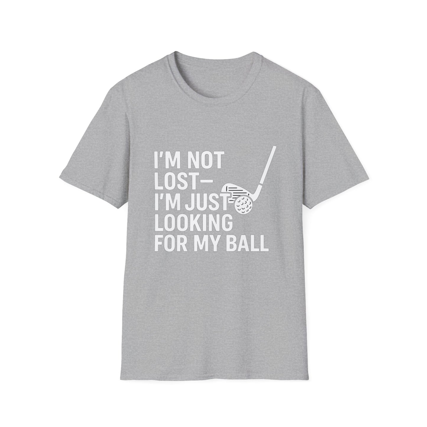 Funny Golf T-Shirt, Perfect for Golf Lovers, Ideal Gift for Dad, Unique Sports Tee, Humorous Father's Day Present, Casual Wear