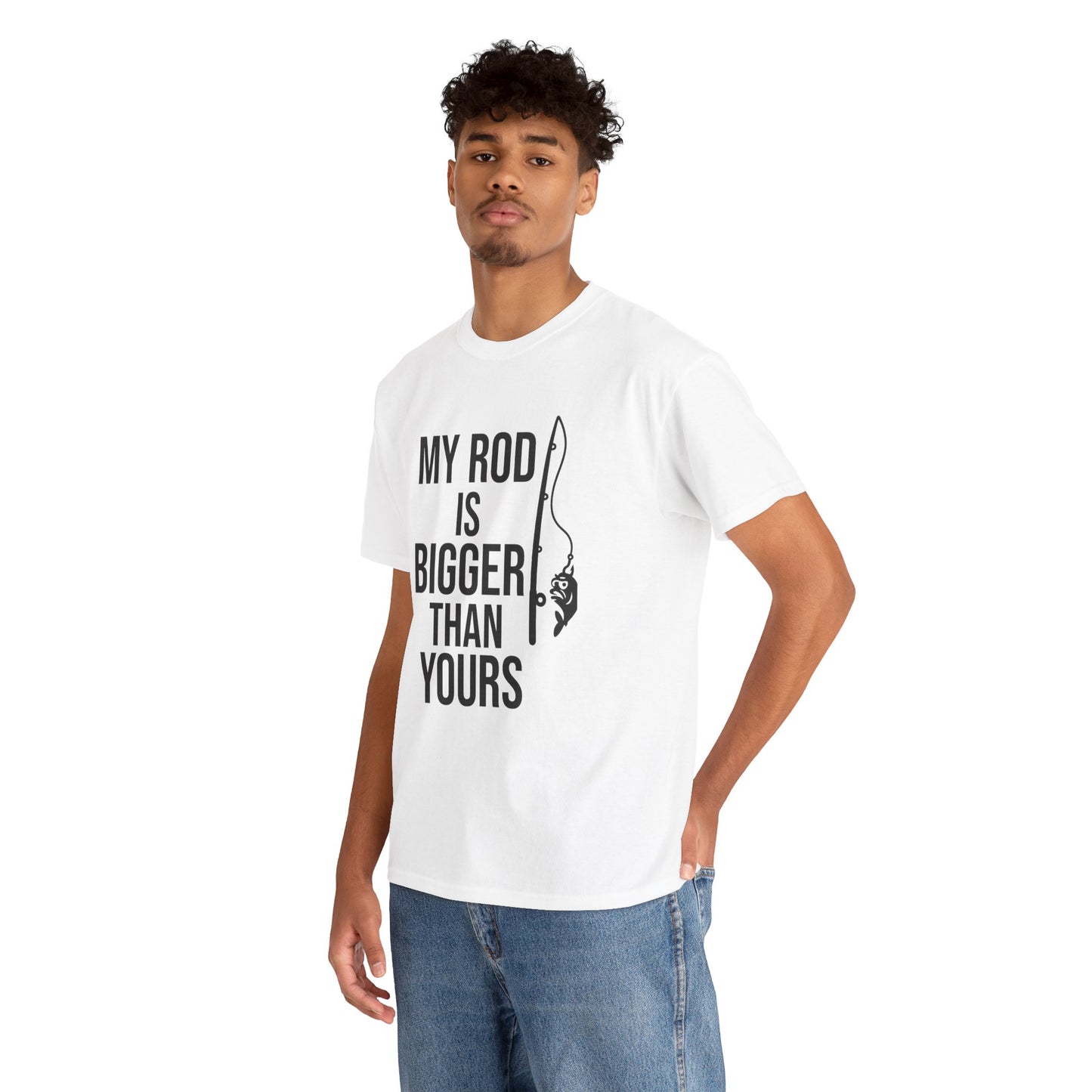 My Rod Is Bigger Than Yours – Confidence Cast Tee
