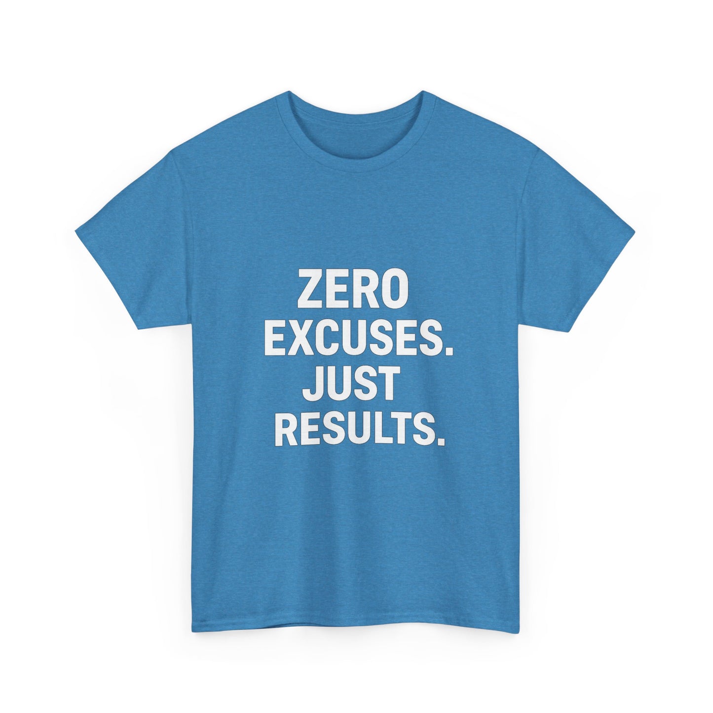 Zero Excuses. Just Results. – The Accountability T-Shirt