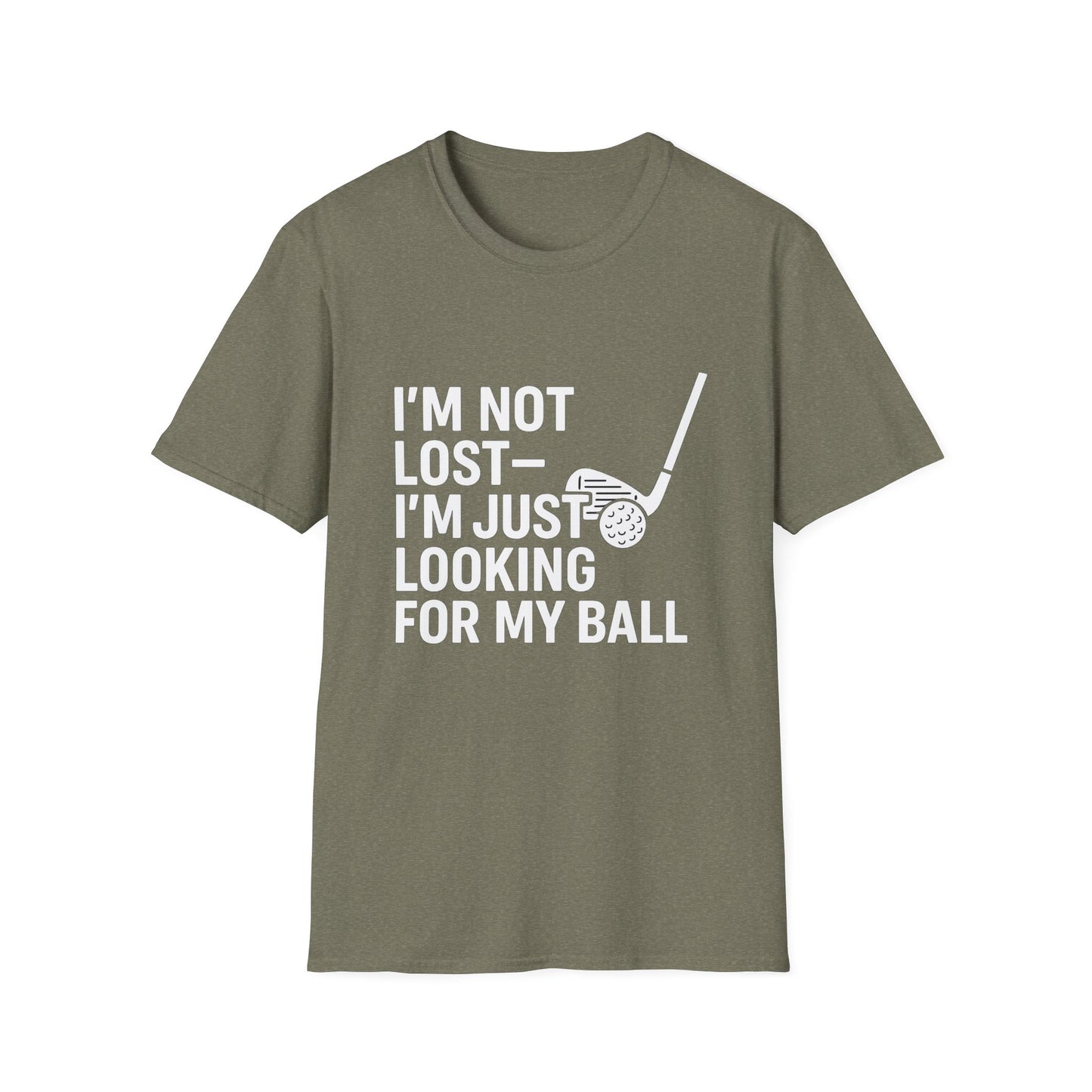 Funny Golf T-Shirt, Perfect for Golf Lovers, Ideal Gift for Dad, Unique Sports Tee, Humorous Father's Day Present, Casual Wear