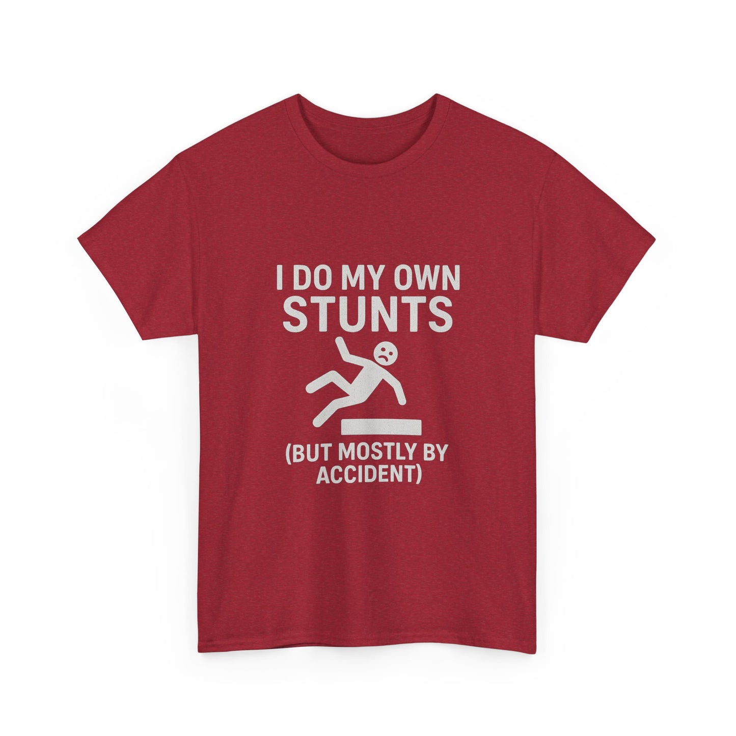I Do My Own Stunts (But Mostly by Accident) – Accidental Athlete Tee