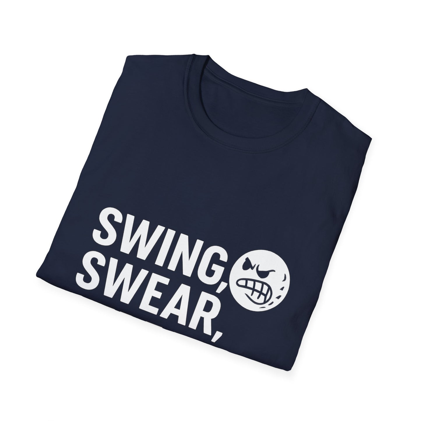 Swing, Swear, Repeat – Golf Rage Recovery Tee