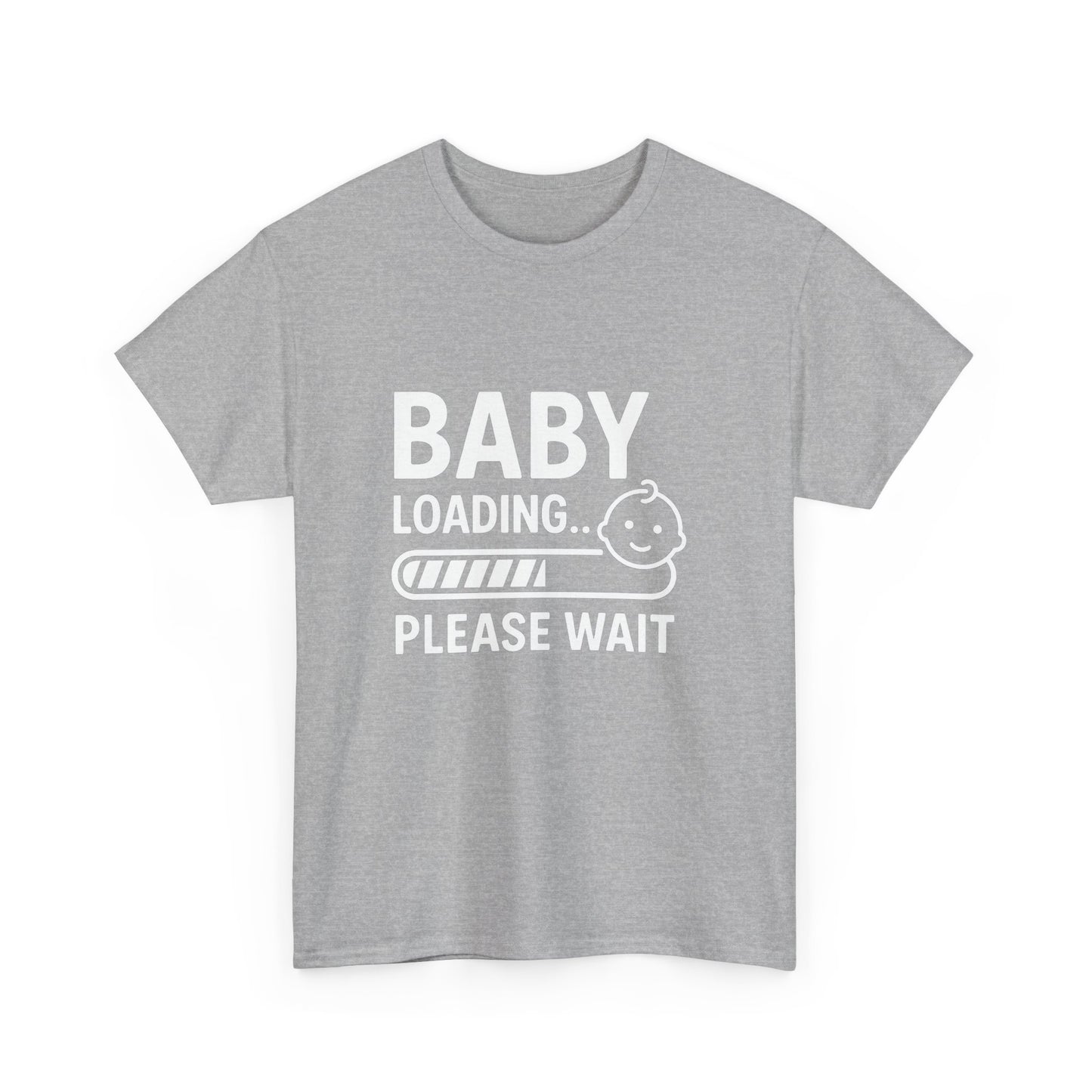 Baby Loading… Please Wait – Funny Pregnancy Reveal Tee