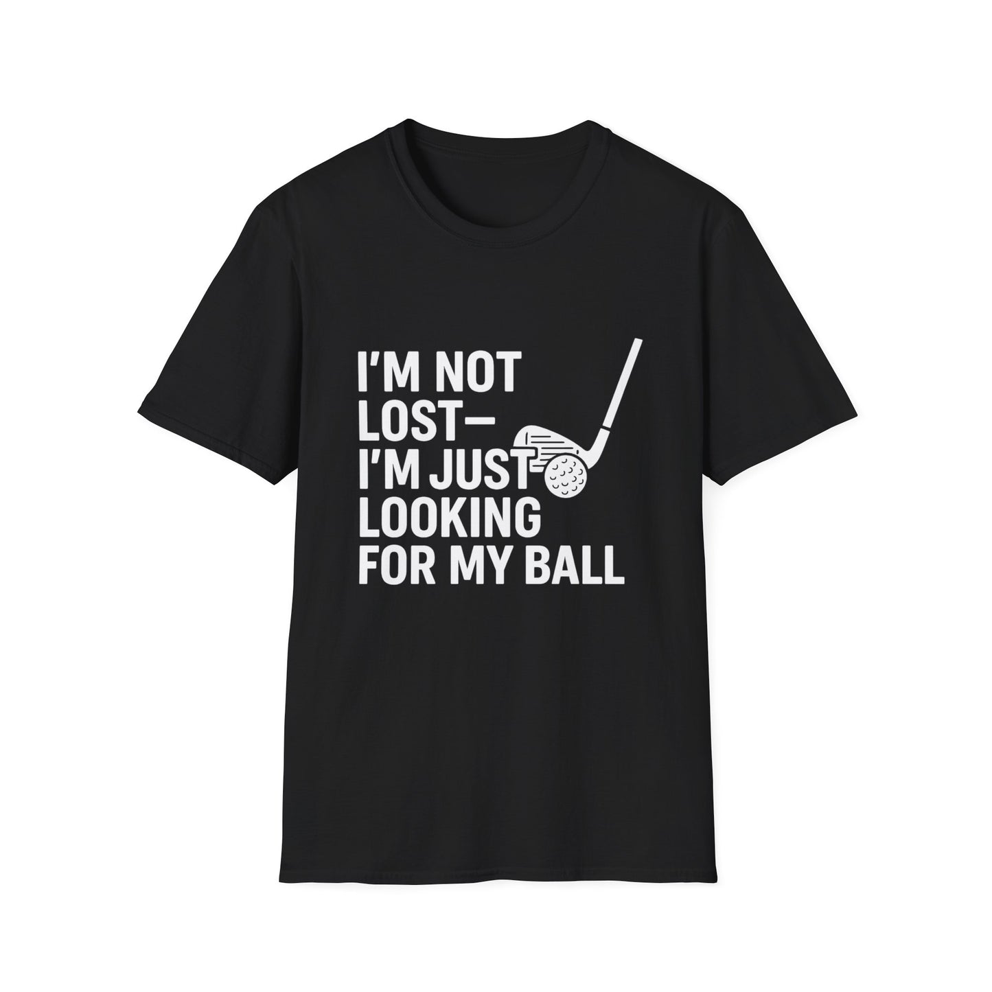 Funny Golf T-Shirt, Perfect for Golf Lovers, Ideal Gift for Dad, Unique Sports Tee, Humorous Father's Day Present, Casual Wear
