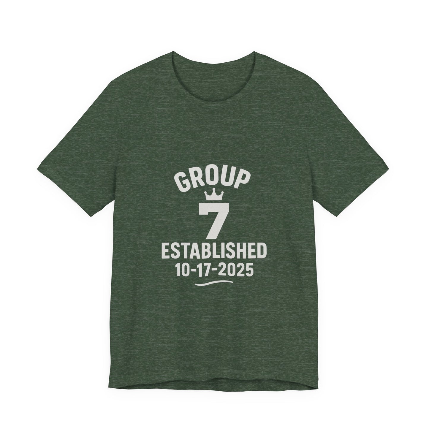 Group 7 Established 2025 Unisex Tee
