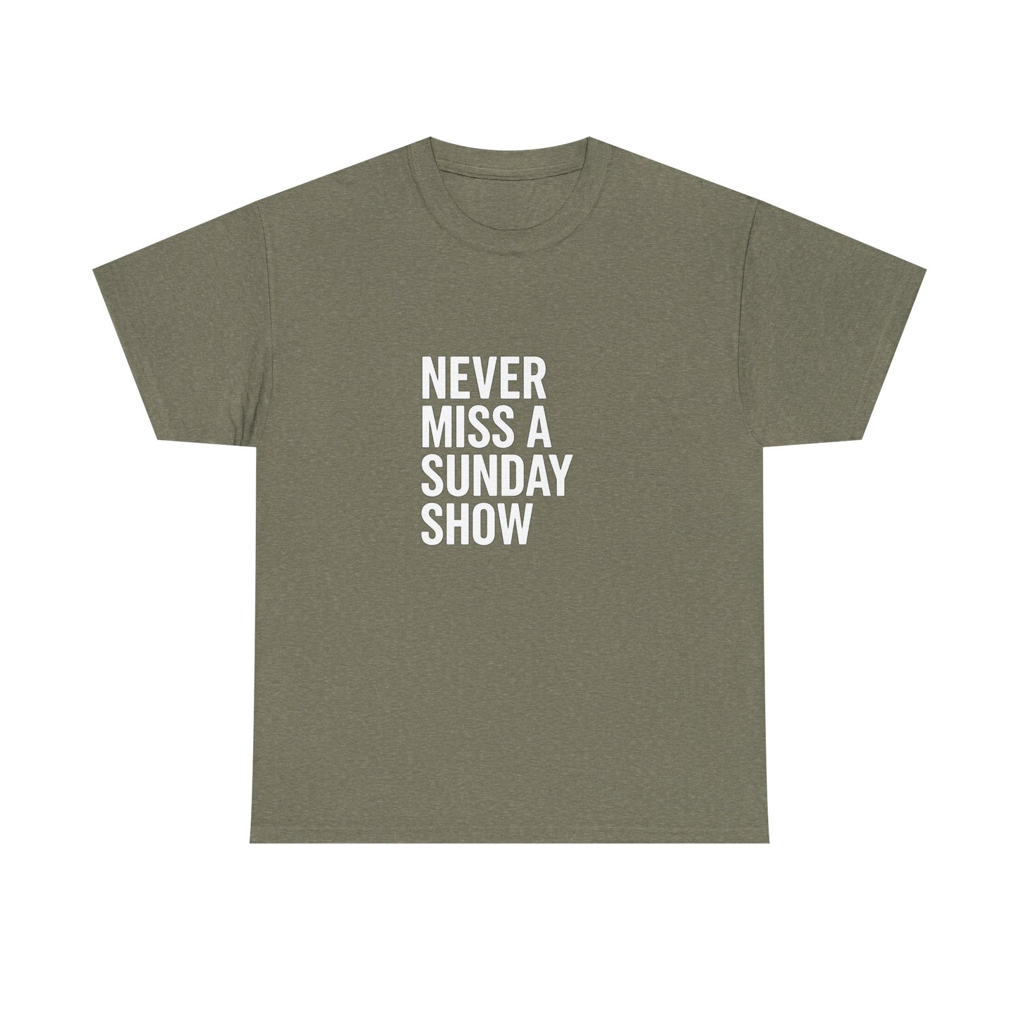 Never Miss a Sunday Show – Weekend Warrior Tee