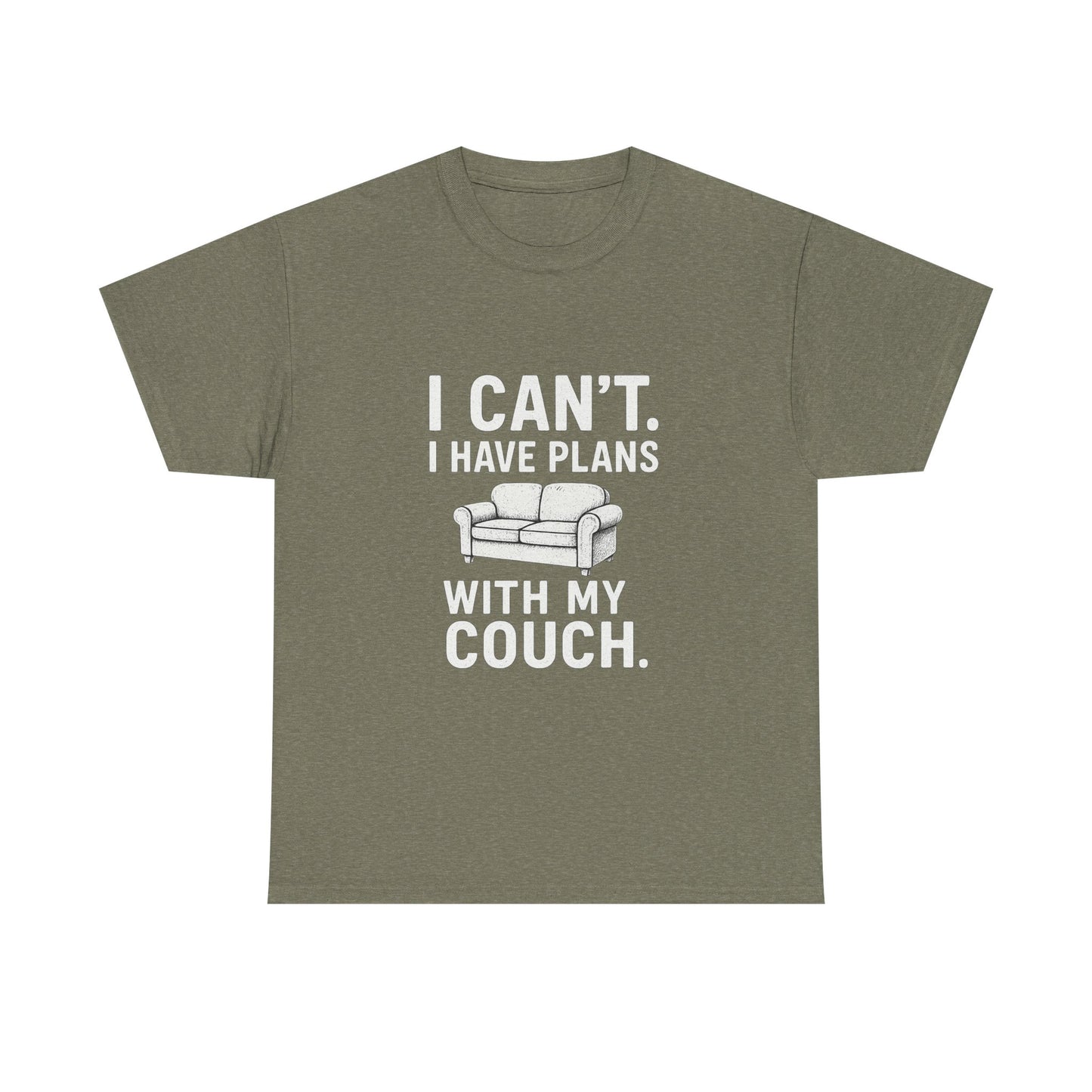 I Can’t. I Have Plans With My Couch – Anti-Social Agenda Tee