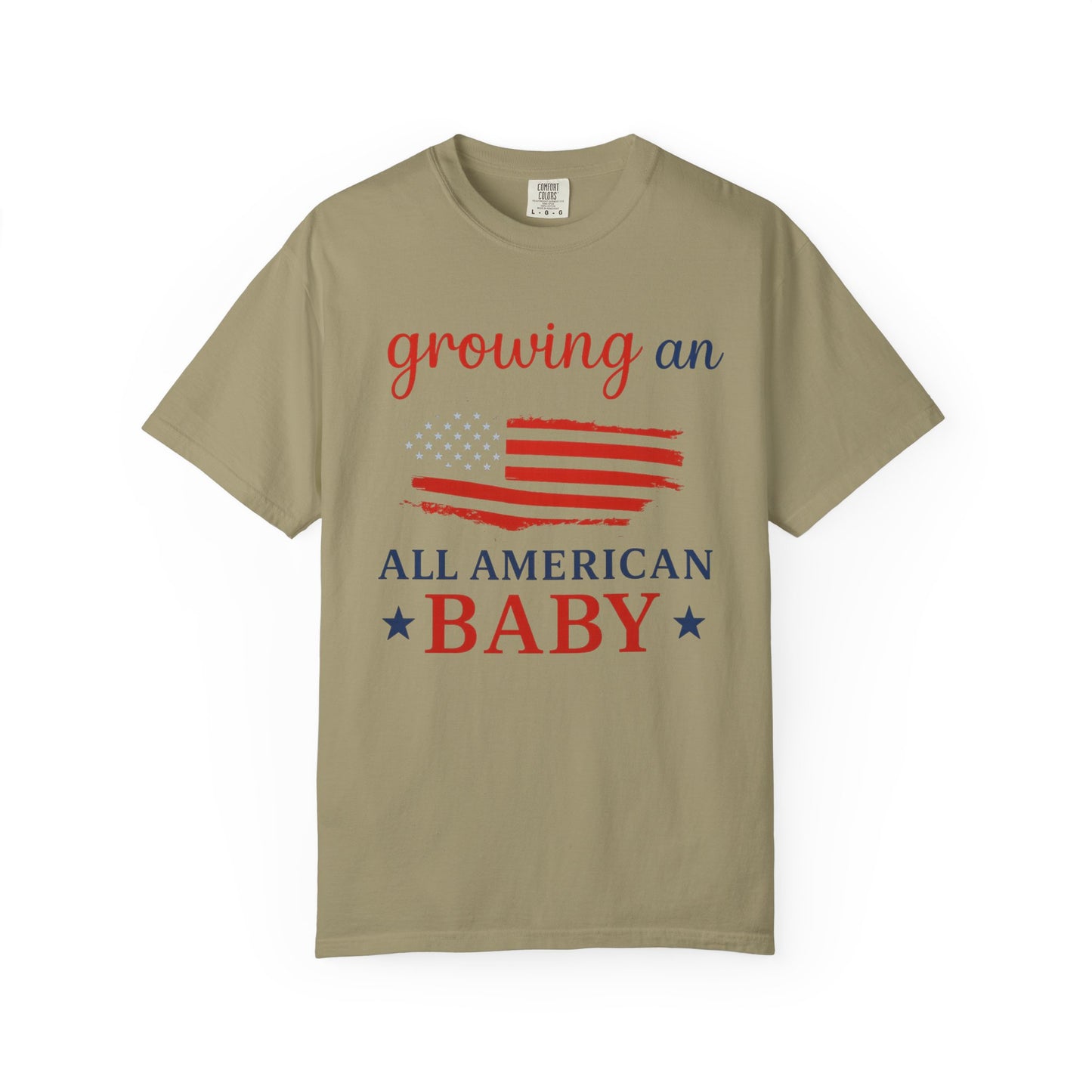 Growing an All-American Baby – Stars, Stripes, and Stretch Marks Tee