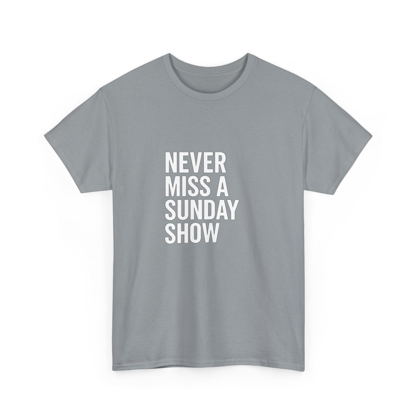 Never Miss a Sunday Show – Weekend Warrior Tee
