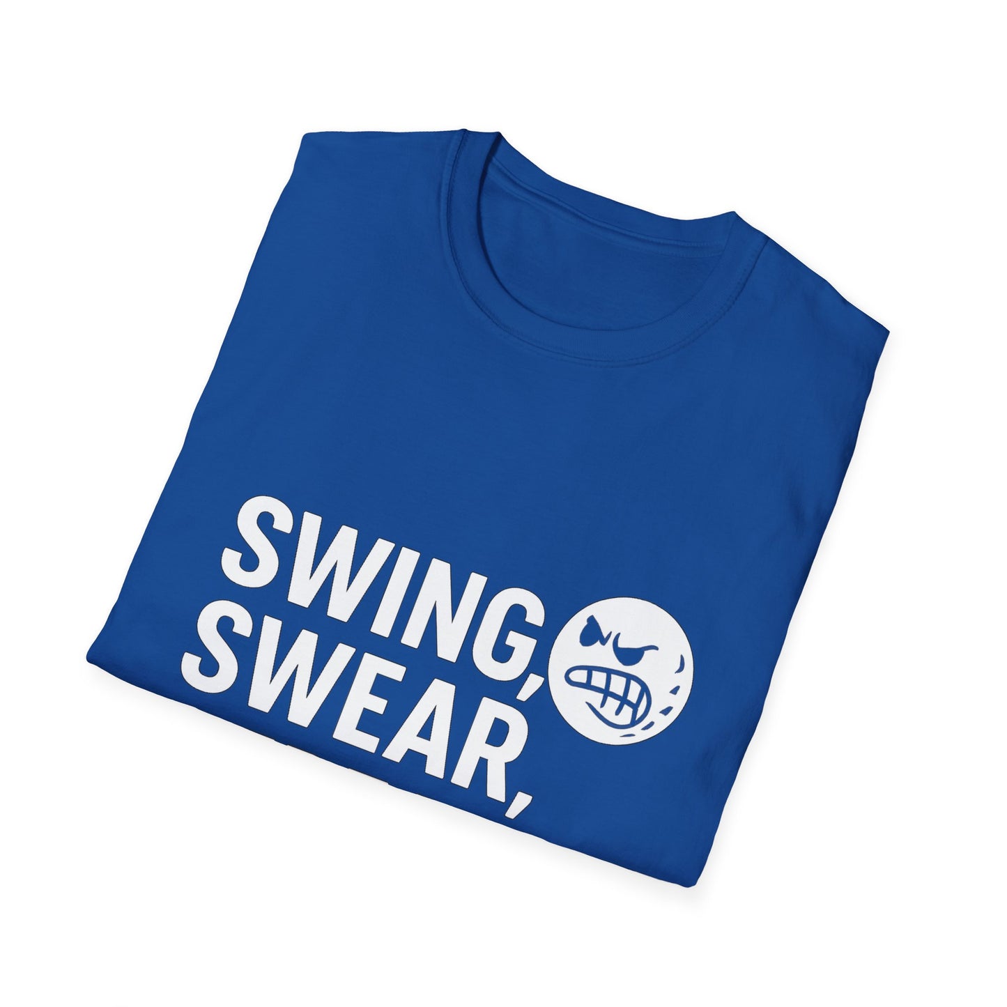 Swing, Swear, Repeat – Golf Rage Recovery Tee