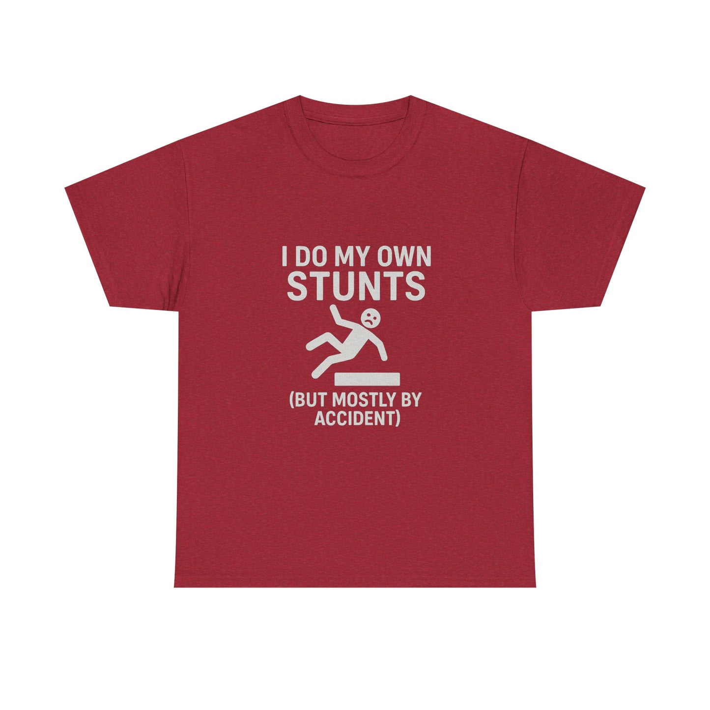 I Do My Own Stunts (But Mostly by Accident) – Accidental Athlete Tee