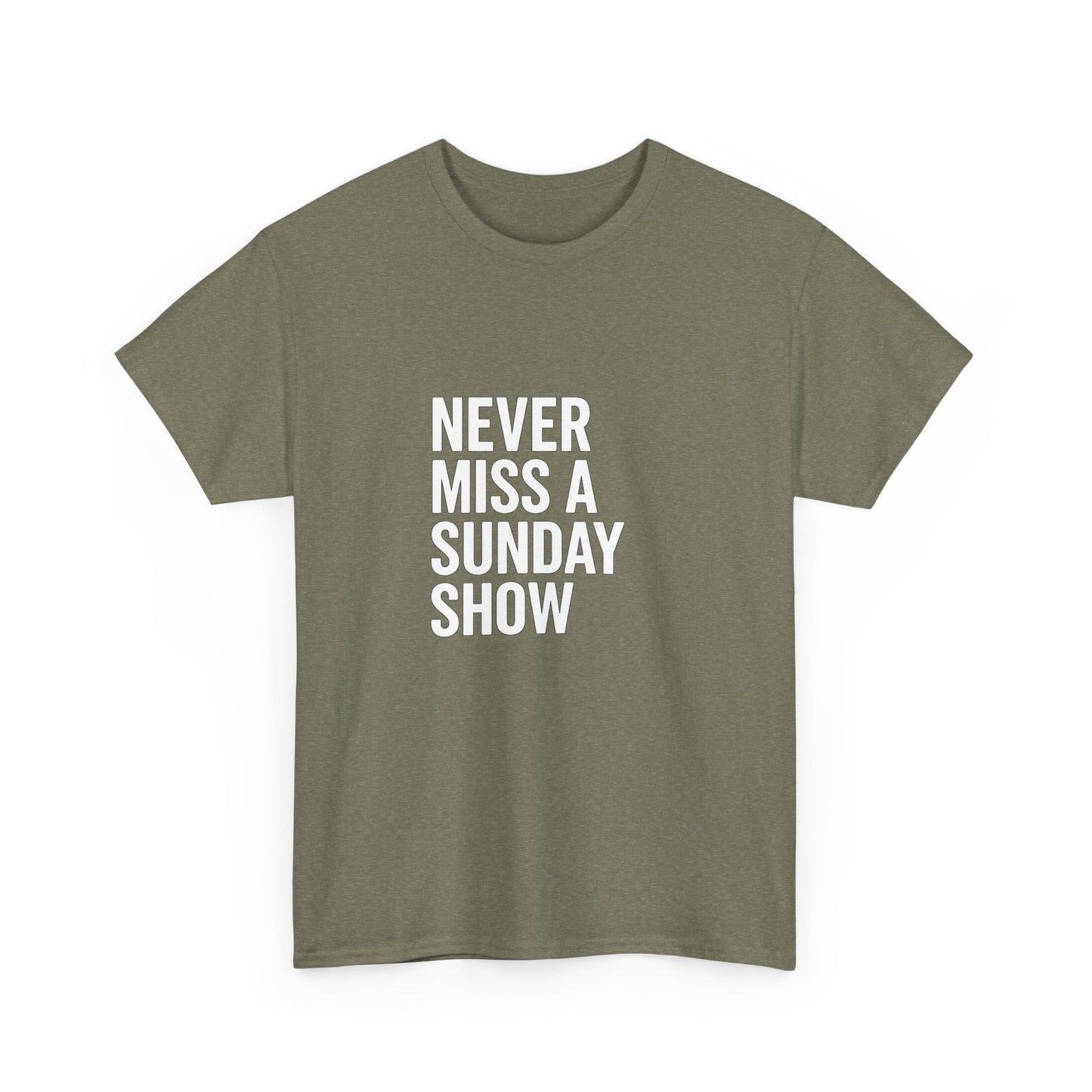 Never Miss a Sunday Show – Weekend Warrior Tee