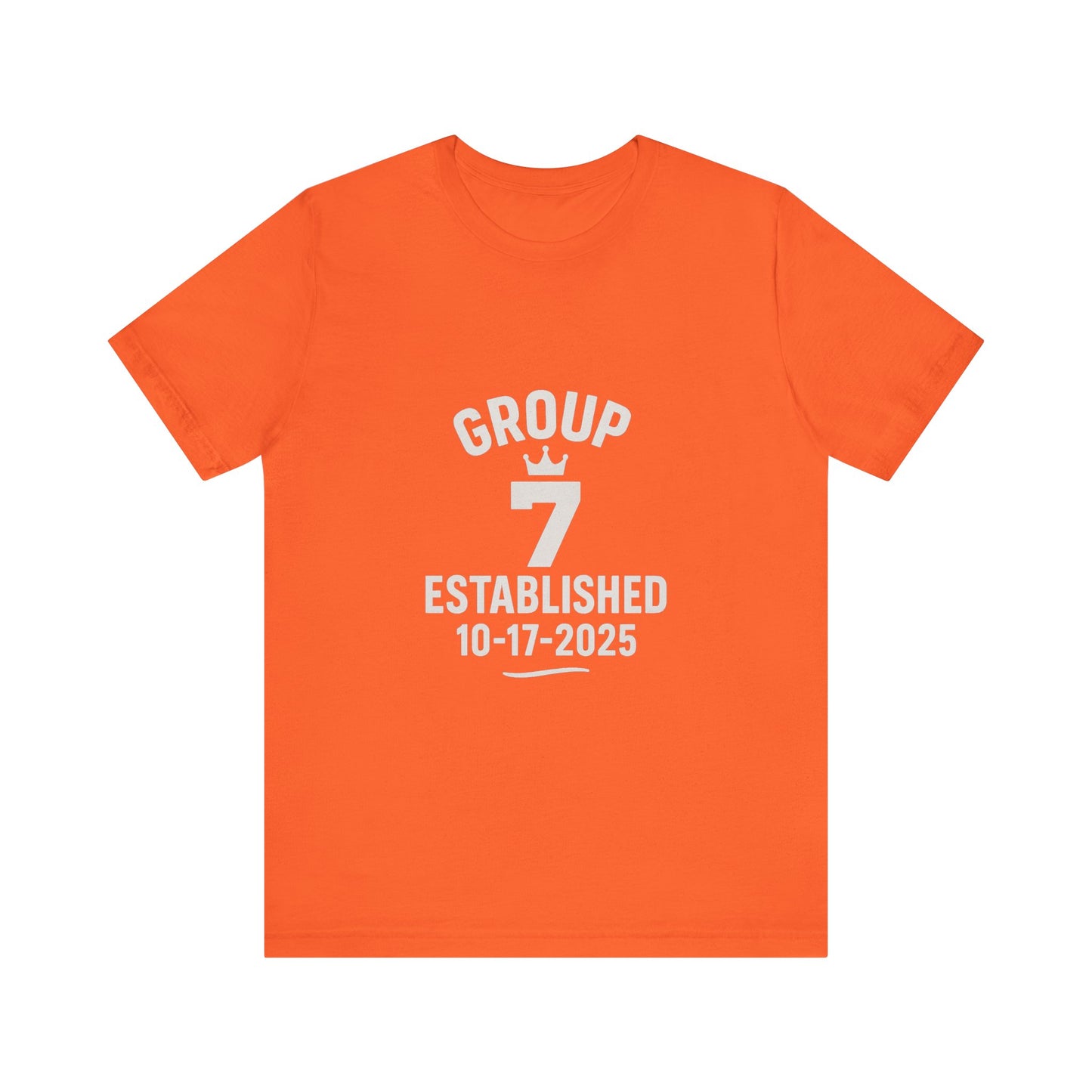 Group 7 Established 2025 Unisex Tee