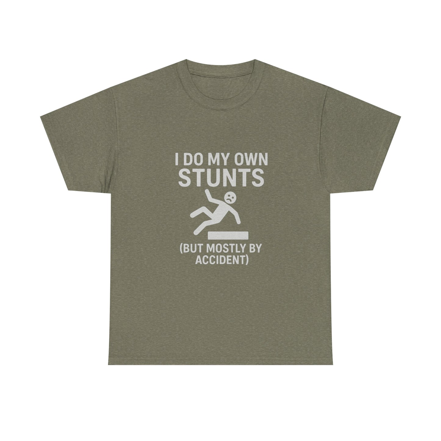 I Do My Own Stunts (But Mostly by Accident) – Accidental Athlete Tee