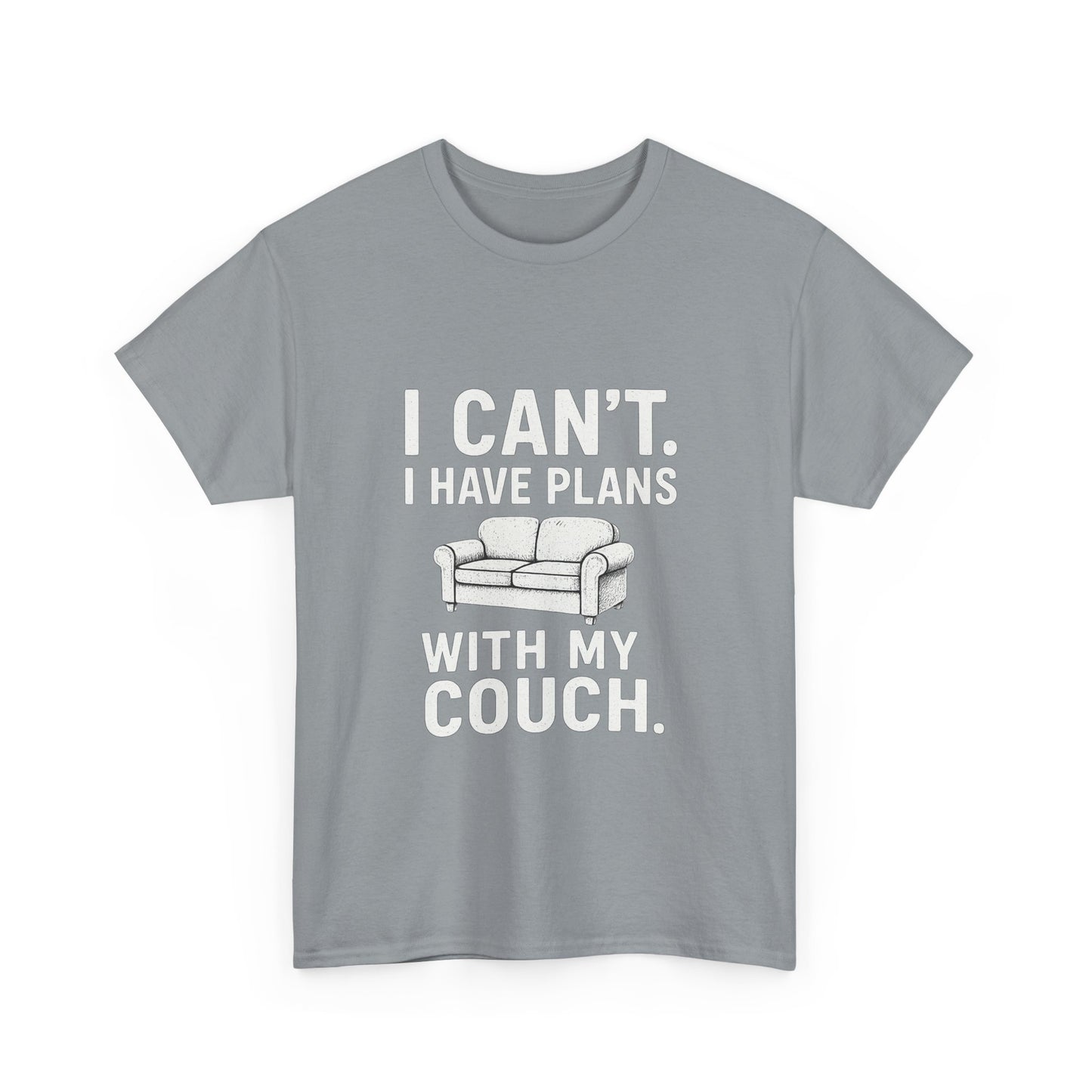 I Can’t. I Have Plans With My Couch – Anti-Social Agenda Tee