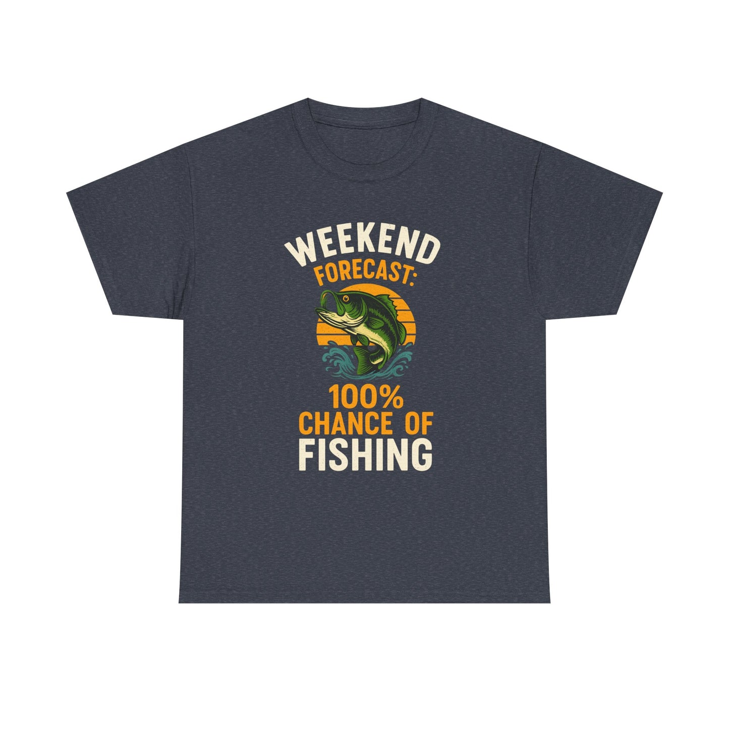 Weekend Forecast: 100% Chance of Fishing – Weatherproof Weekend Tee