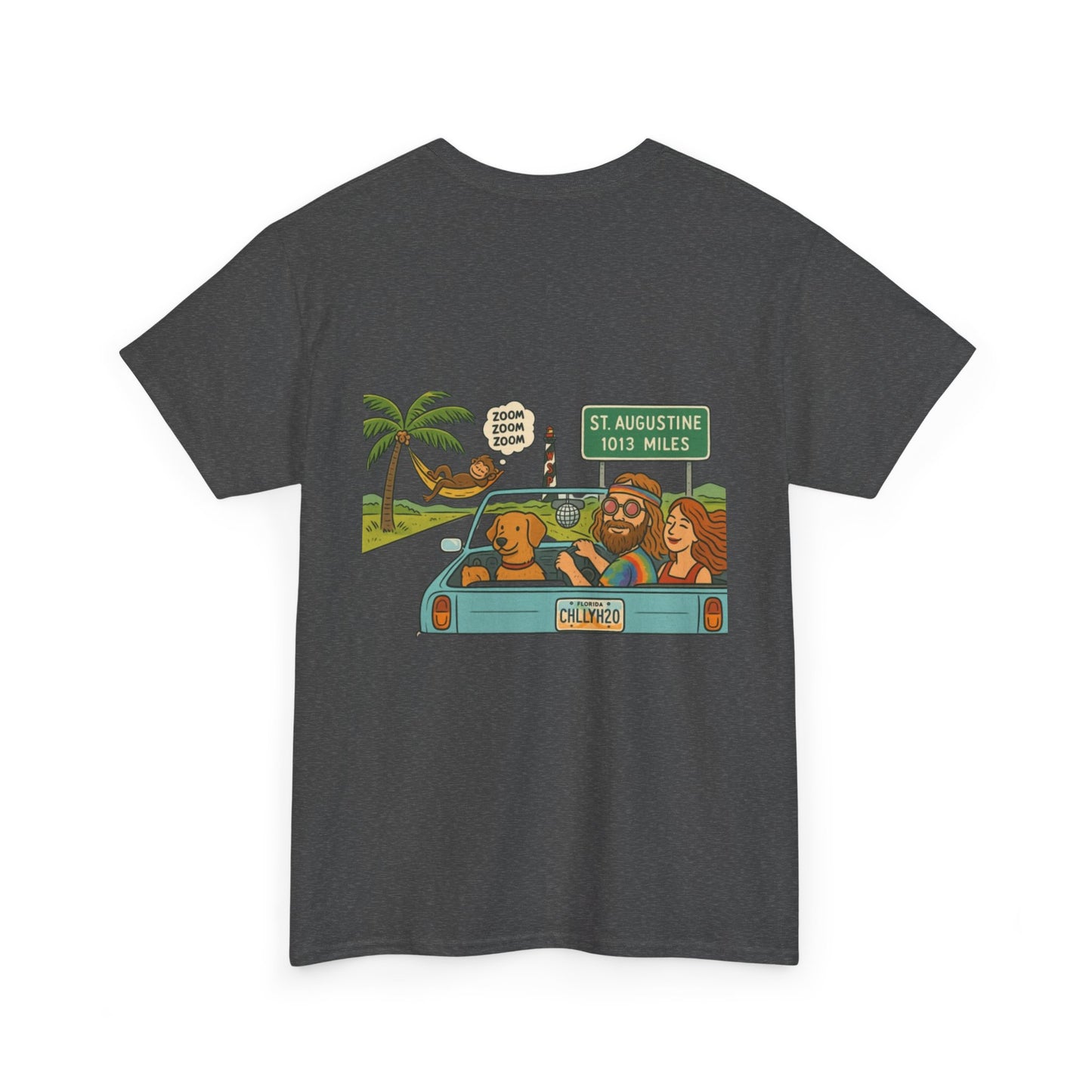Zoom Zoom Zoom to St. Augustine – Panic Roadtrip Vibes Shirt