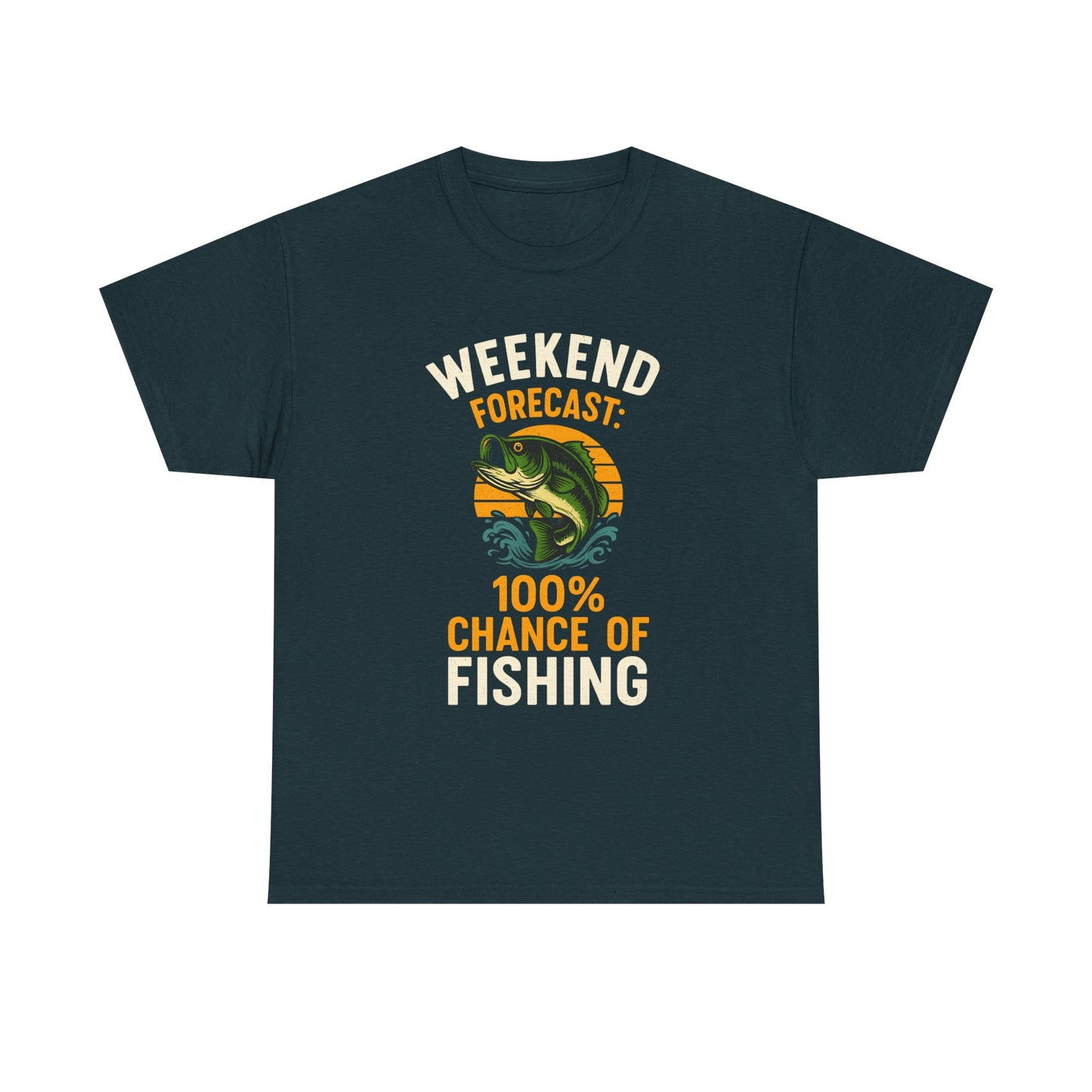 Weekend Forecast: 100% Chance of Fishing – Weatherproof Weekend Tee
