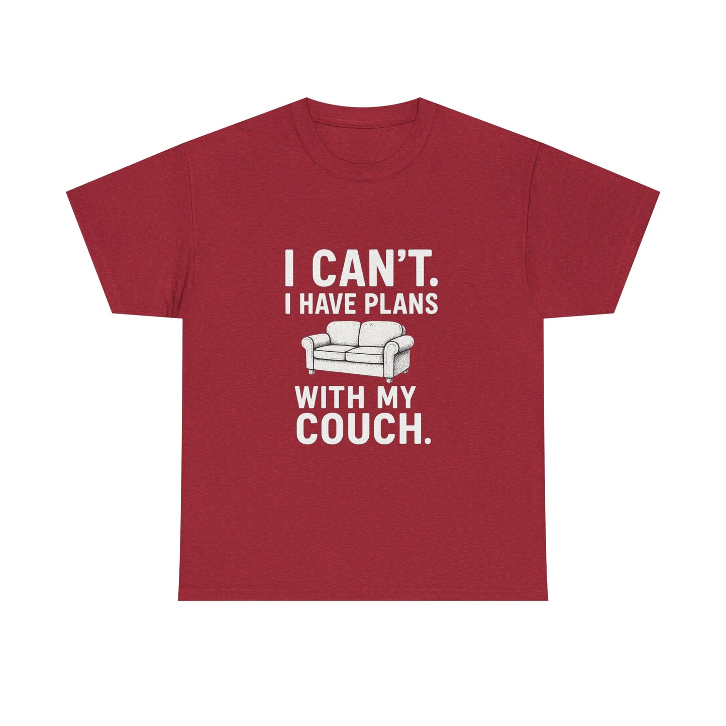 I Can’t. I Have Plans With My Couch – Anti-Social Agenda Tee