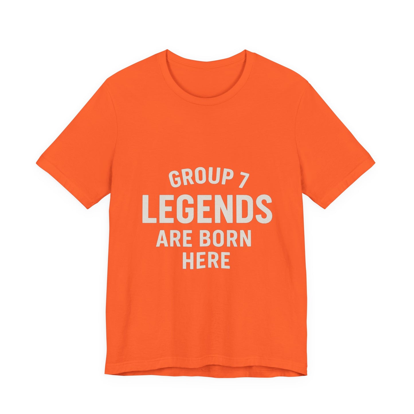 Group 7 - Legends Are Born Here
