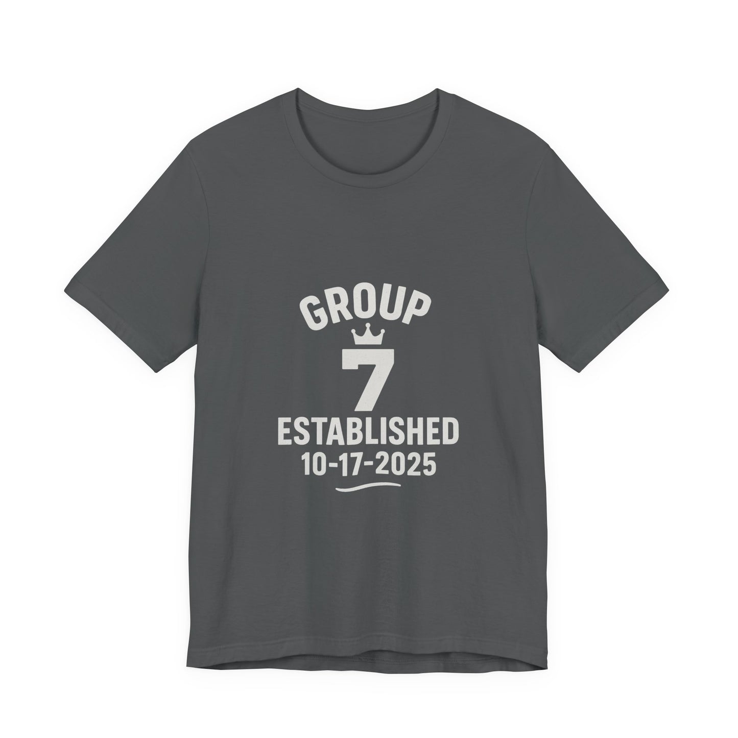 Group 7 Established 2025 Unisex Tee