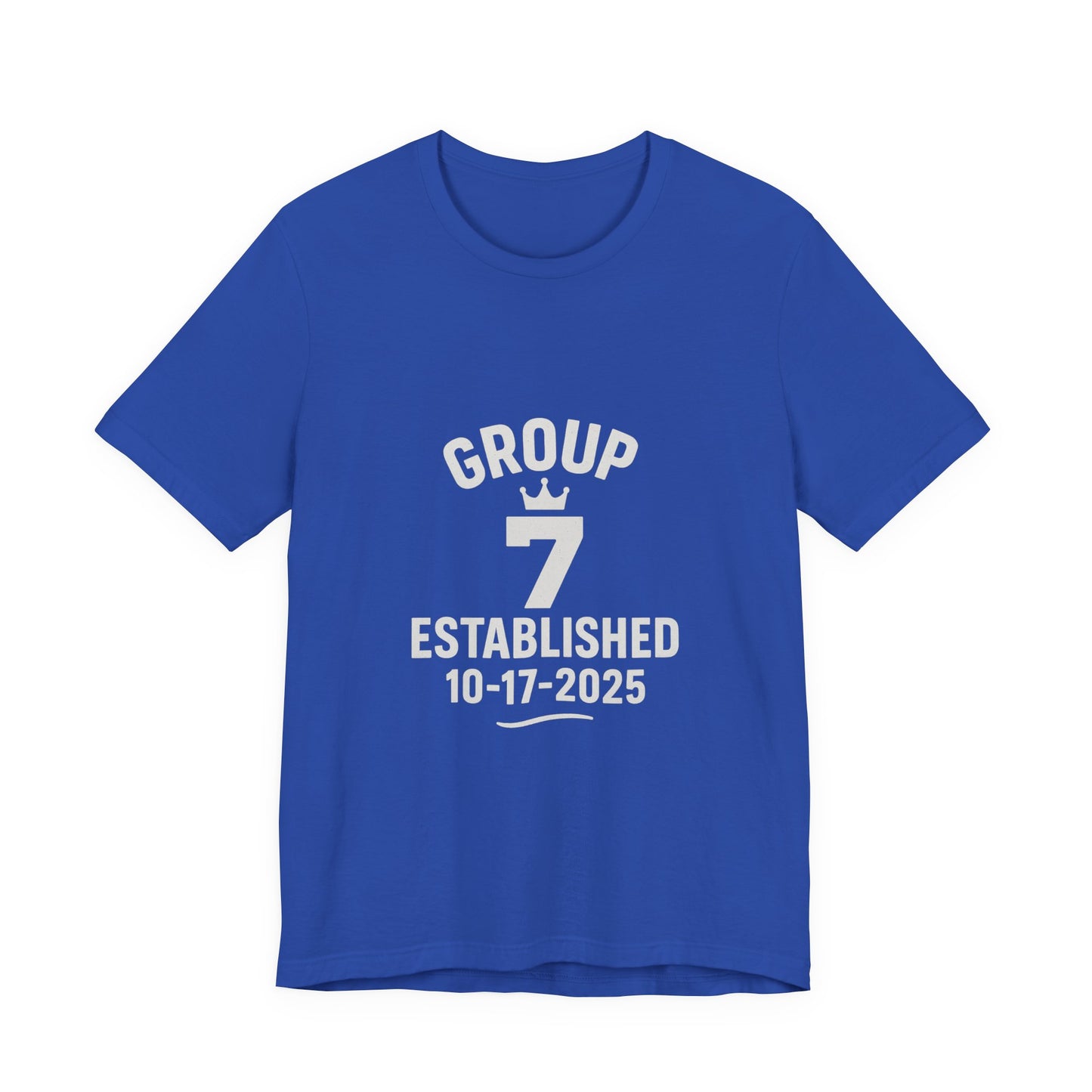 Group 7 Established 2025 Unisex Tee