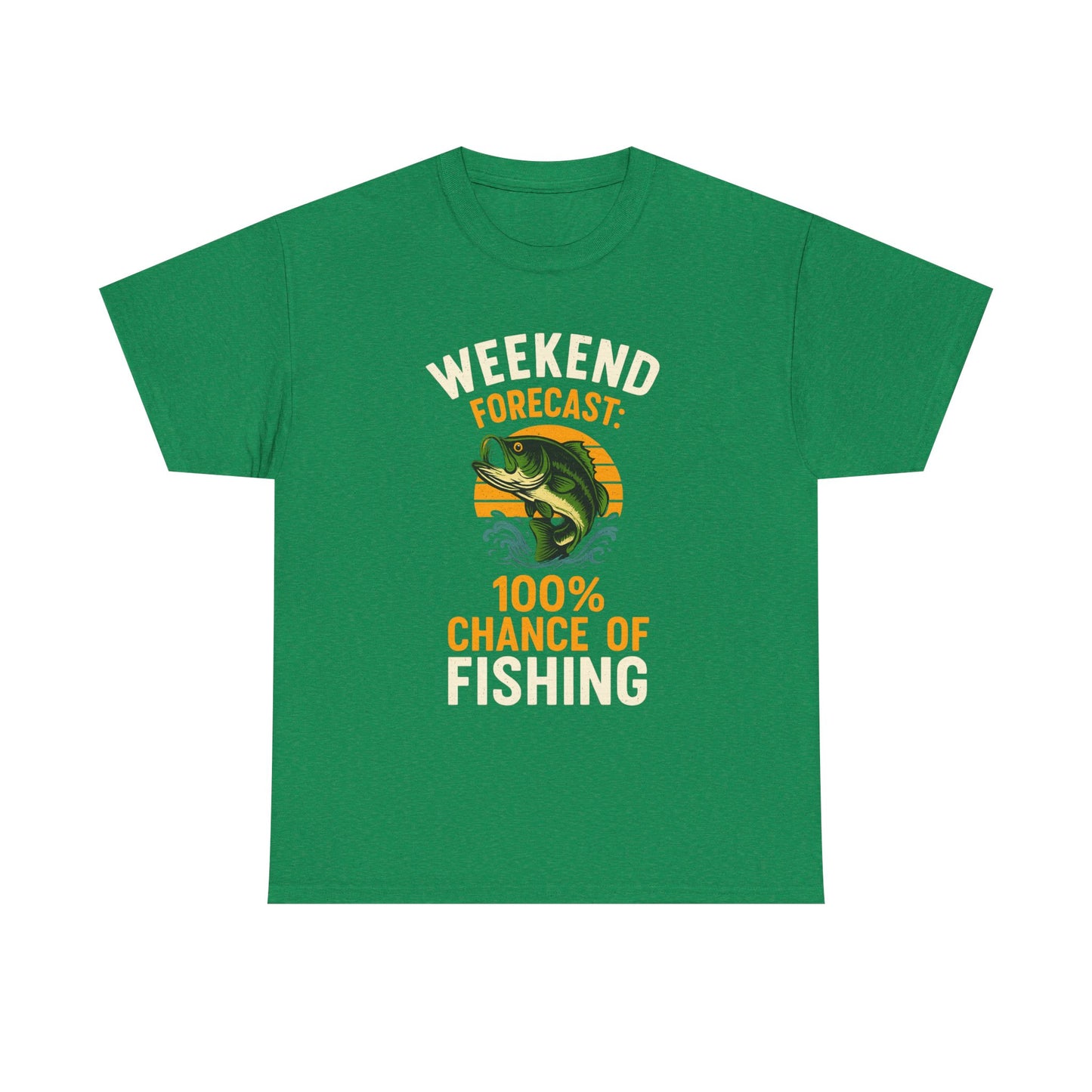 Weekend Forecast: 100% Chance of Fishing – Weatherproof Weekend Tee