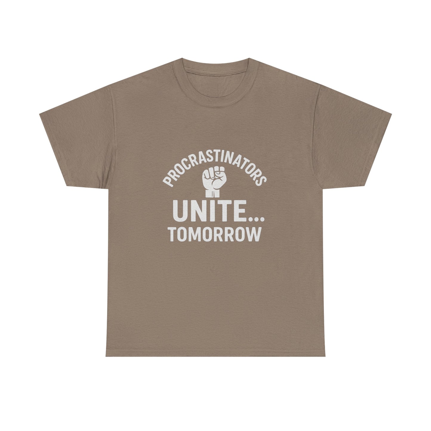 Procrastinators Unite… Tomorrow – Master of Delay Tee