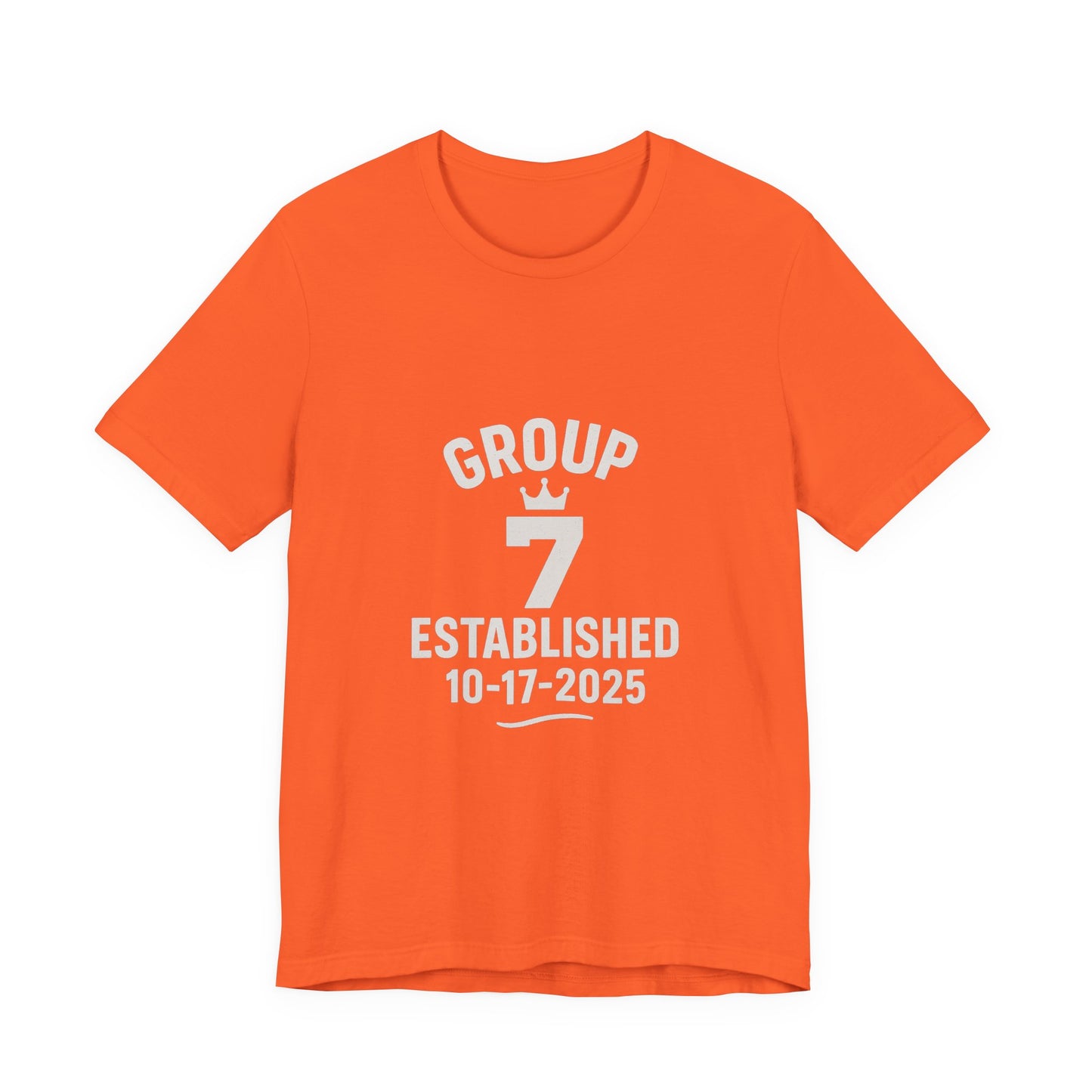 Group 7 Established 2025 Unisex Tee