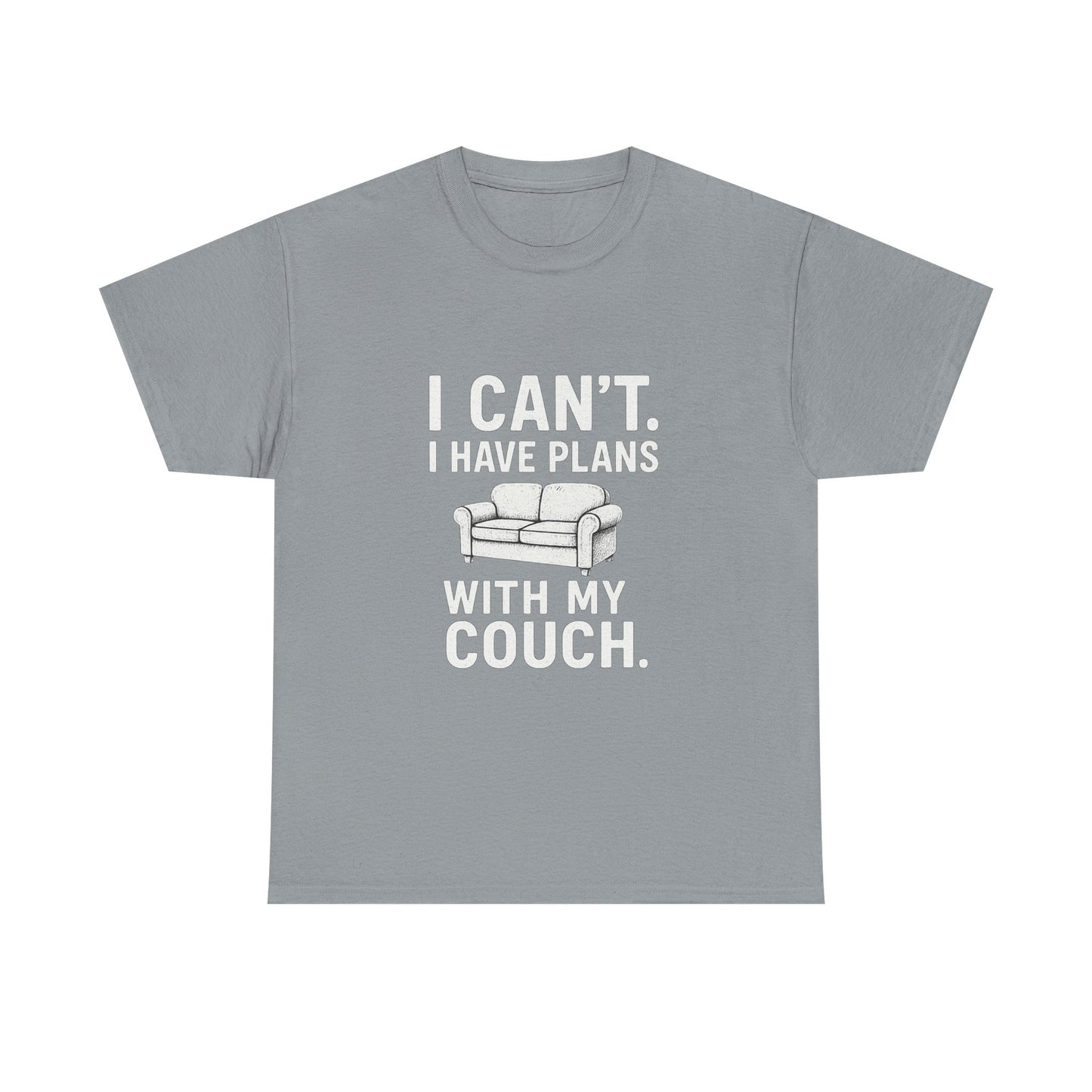 I Can’t. I Have Plans With My Couch – Anti-Social Agenda Tee