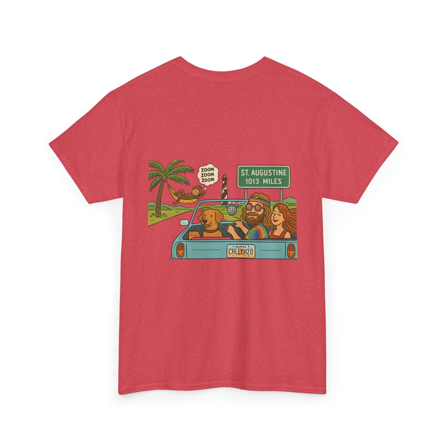 Zoom Zoom Zoom to St. Augustine – Panic Roadtrip Vibes Shirt