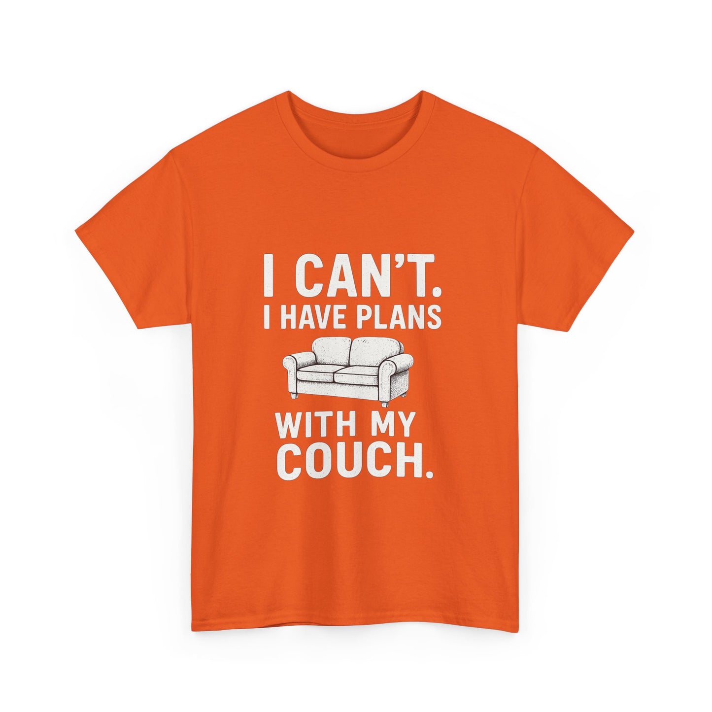I Can’t. I Have Plans With My Couch – Anti-Social Agenda Tee