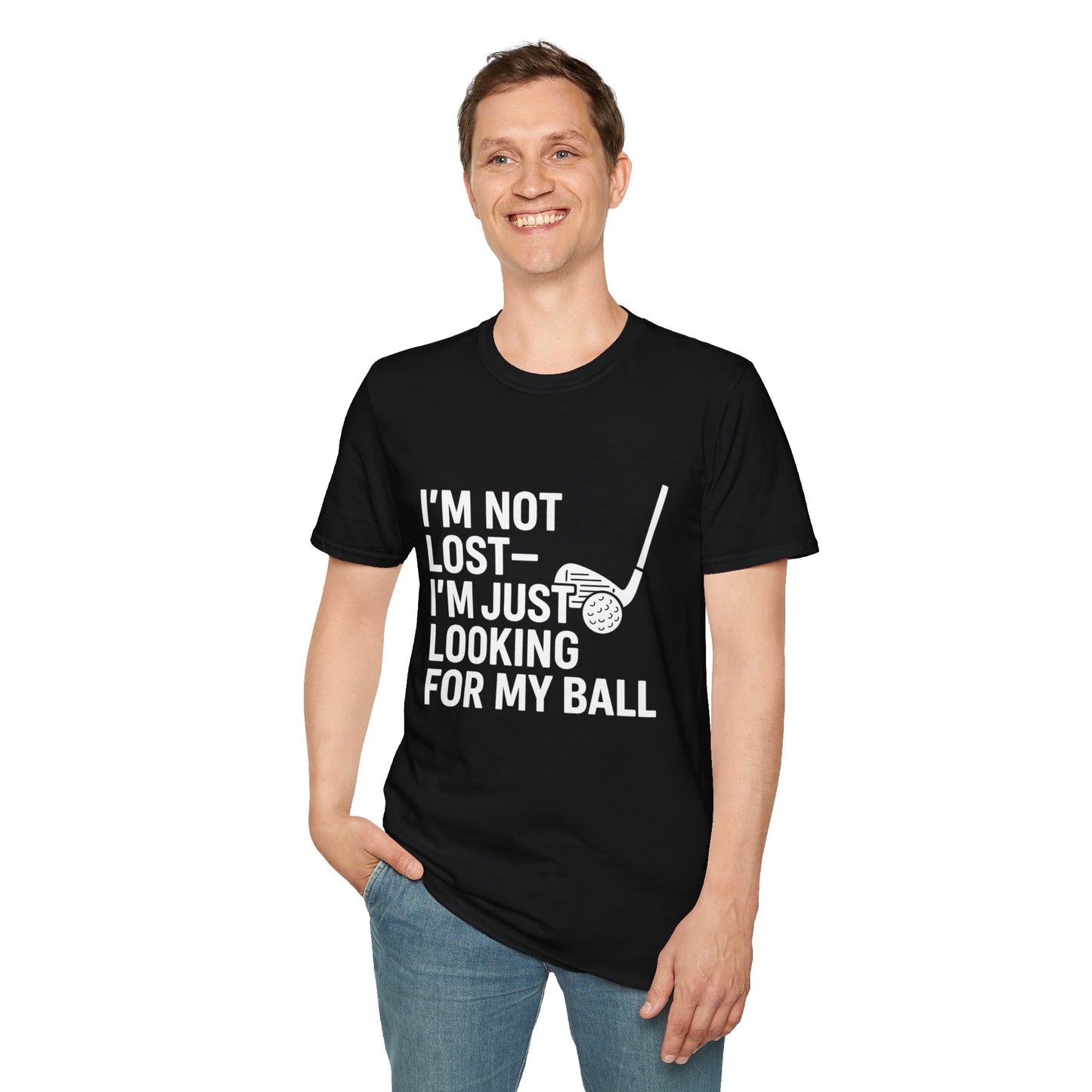 Funny Golf T-Shirt, Perfect for Golf Lovers, Ideal Gift for Dad, Unique Sports Tee, Humorous Father's Day Present, Casual Wear