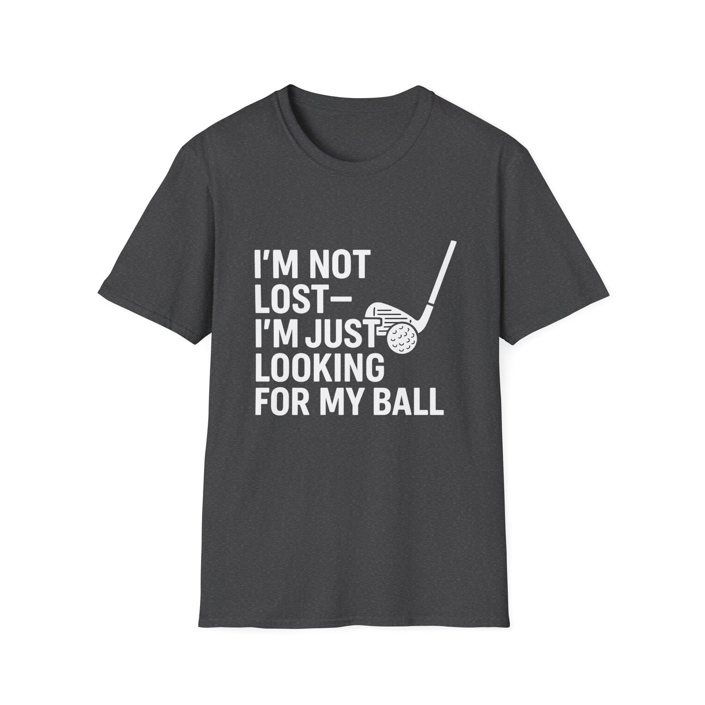 Funny Golf T-Shirt, Perfect for Golf Lovers, Ideal Gift for Dad, Unique Sports Tee, Humorous Father's Day Present, Casual Wear