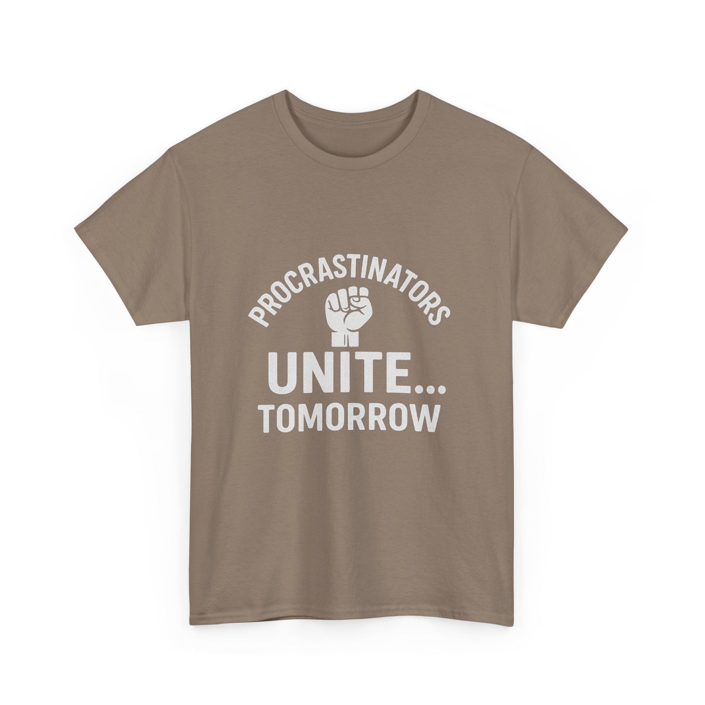 Procrastinators Unite… Tomorrow – Master of Delay Tee