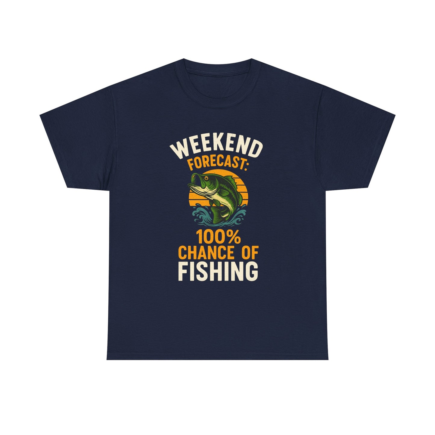 Weekend Forecast: 100% Chance of Fishing – Weatherproof Weekend Tee