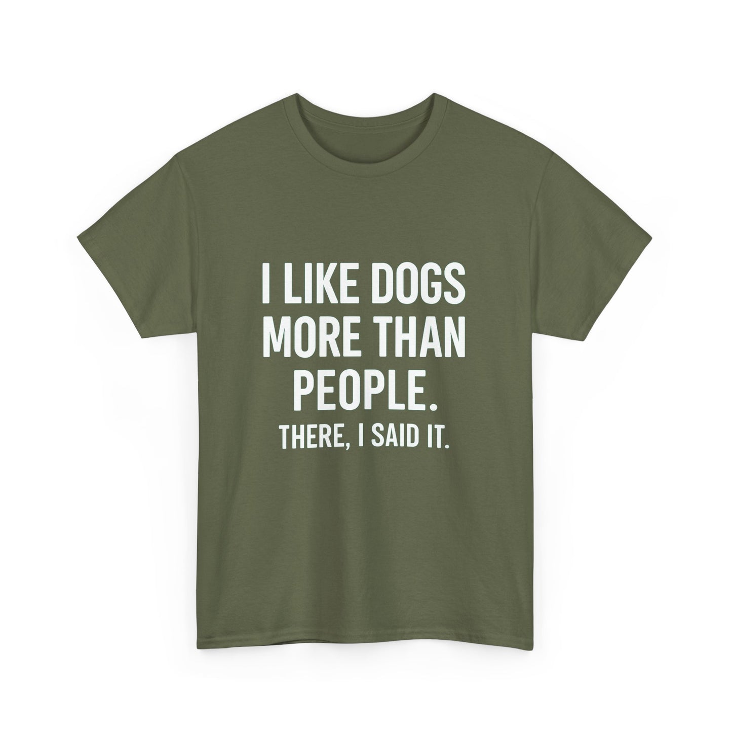 I Like Dogs More Than People – Social Filter Tee